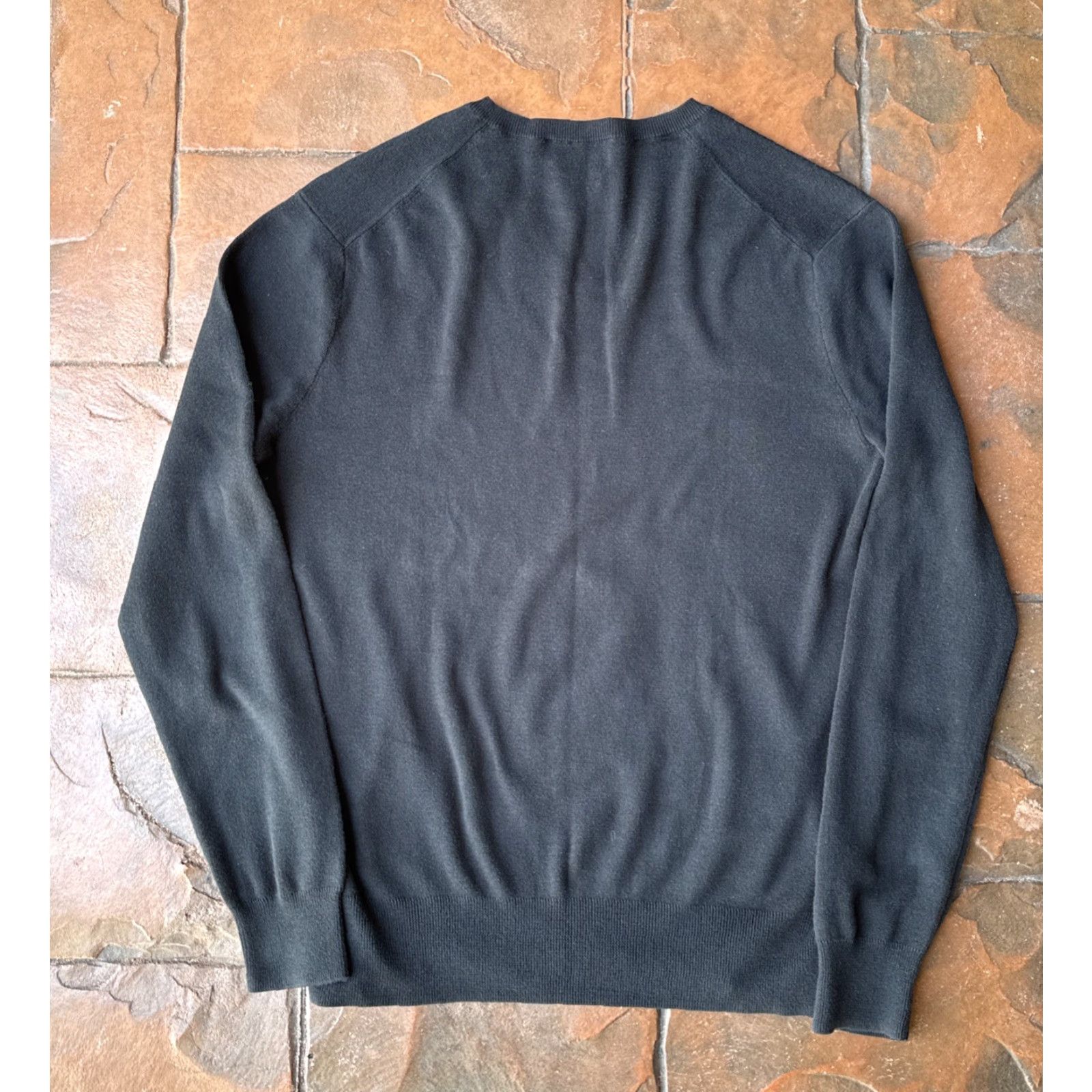 Polo Ralph Lauren VINTAGE Polo Ralph Lauren V-Neck Pony Sweater Men’s Small Black Pima Cotton Size US S / EU 44-46 / 1 - 3 Thumbnail