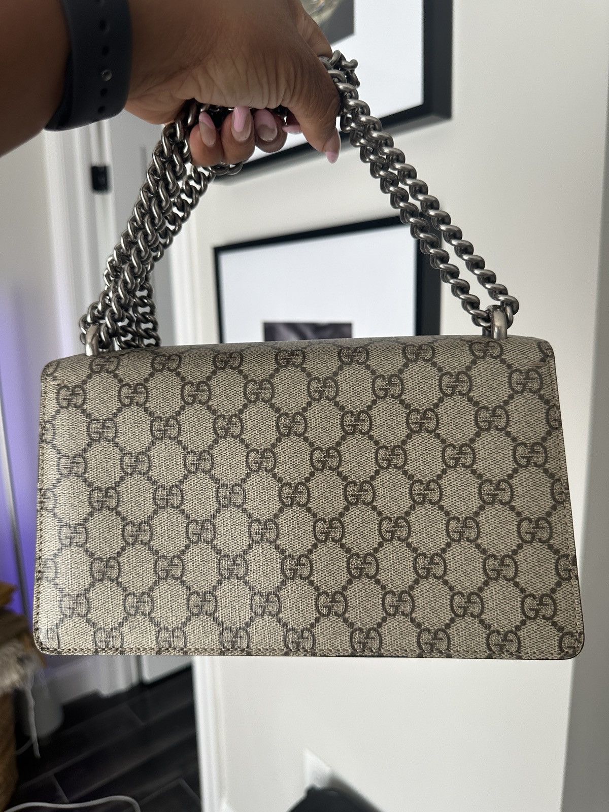 Gucci GG Supreme Monogram Medium Dionysus Shoulder Bag Size ONE SIZE - 2 Thumbnail