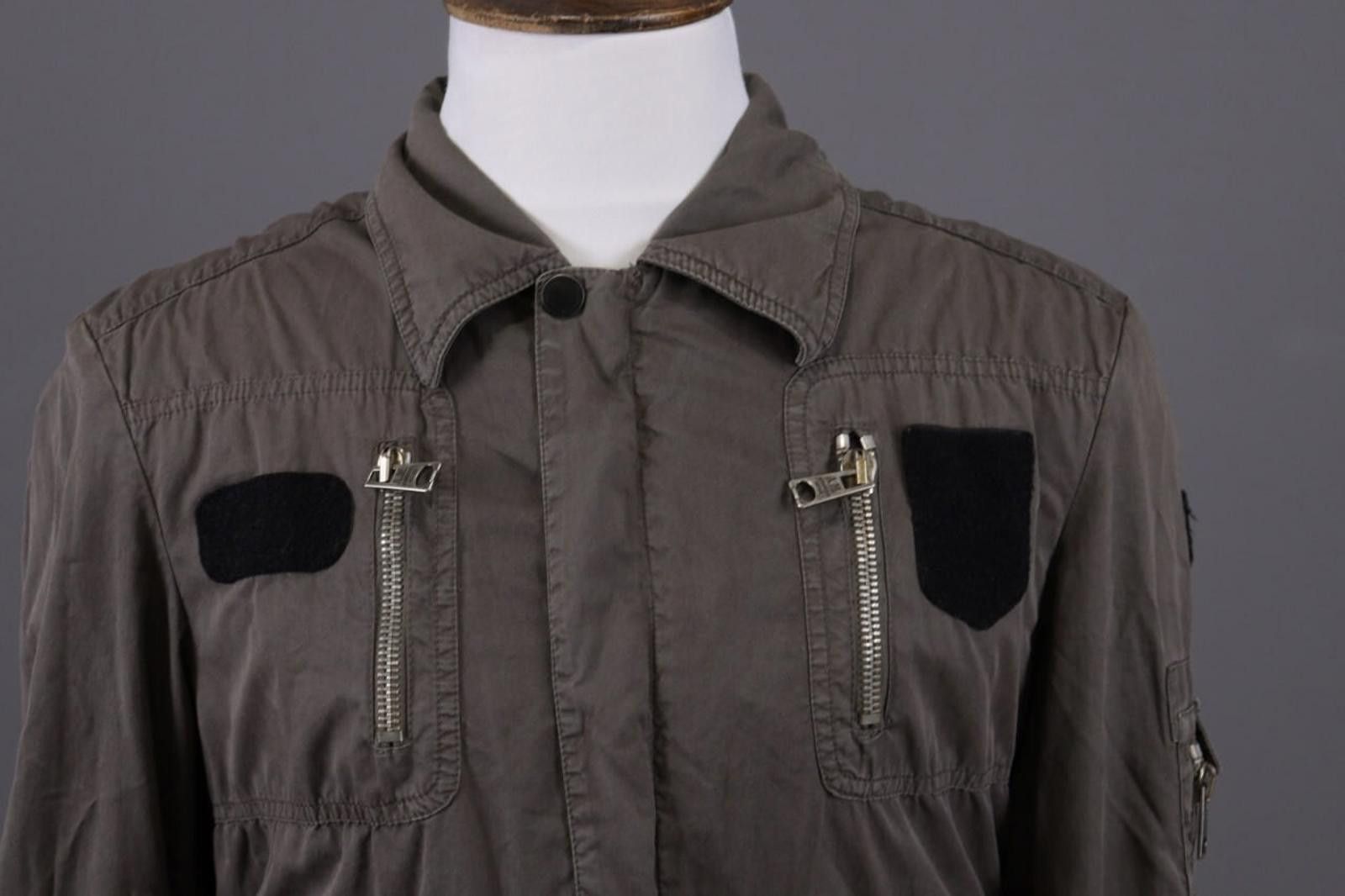 Aeronautica Militare Aeronautica Militare Brown Multipocket Coat Jacket Size 52 Size US M / EU 48-50 / 2 - 2 Thumbnail