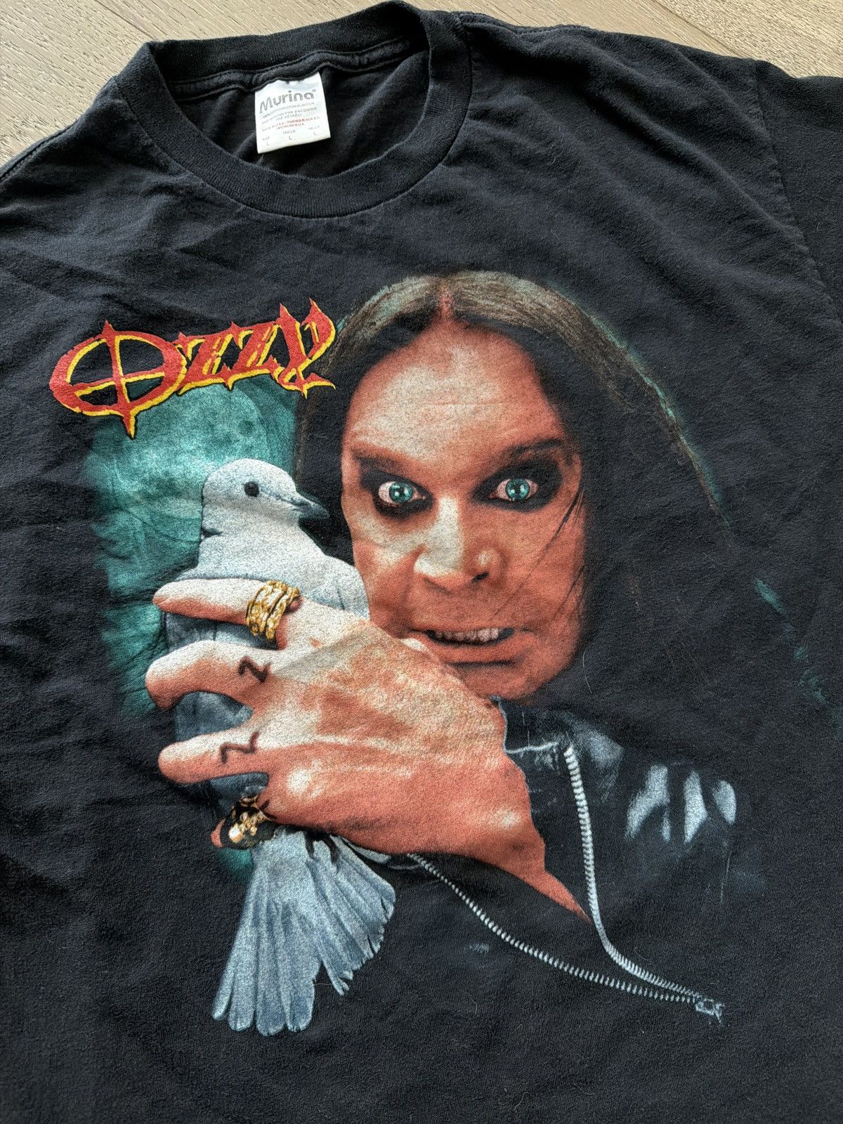 Ozzy Osbourne Vintage 2002 Ozzy Osbourne Revenge of The Dove Shirt Size US L / EU 52-54 / 3 - 2 Thumbnail