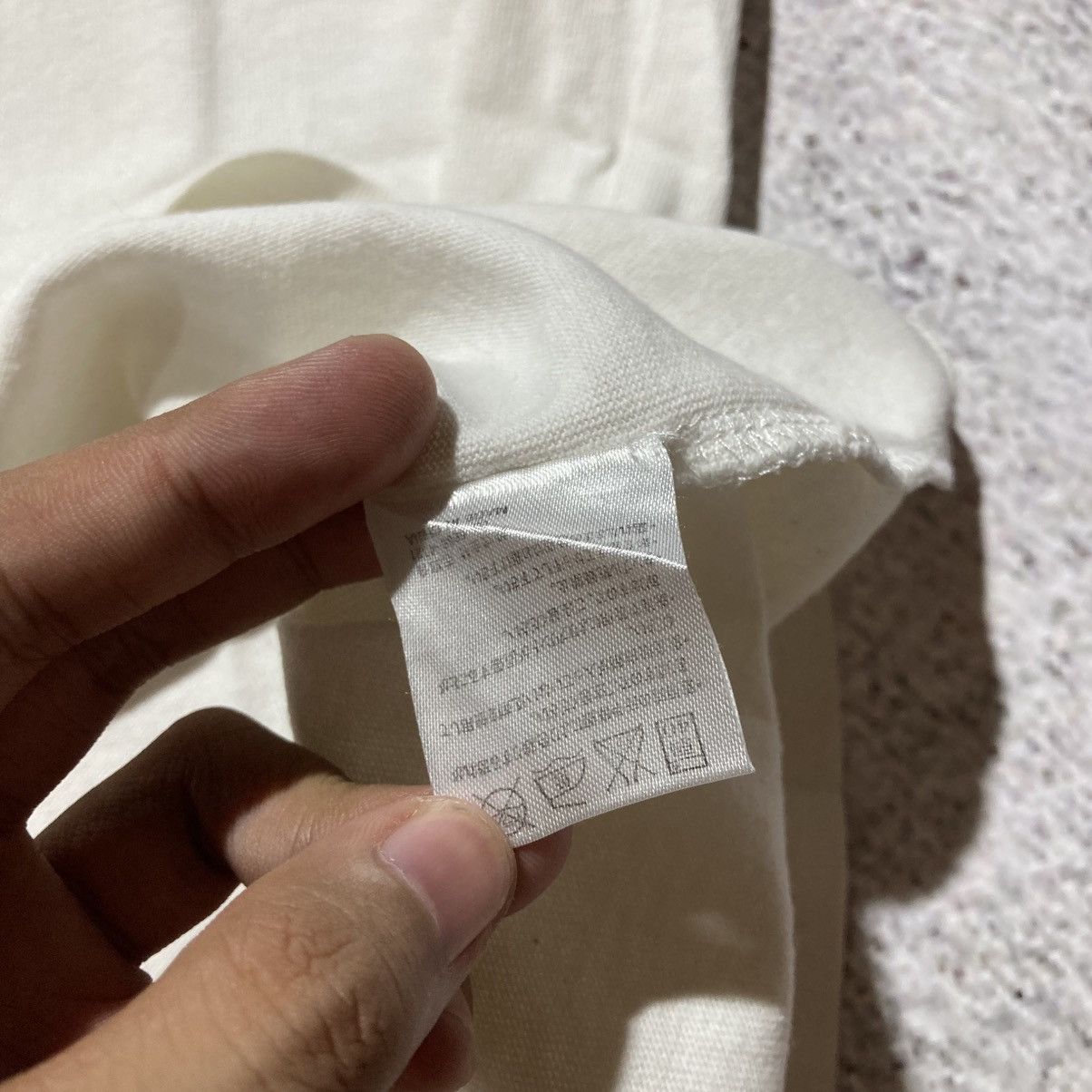 Number (N)ine Number (N)ine Spellout Logo Pocket T-shirt White Size US M / EU 48-50 / 2 - 13 Thumbnail