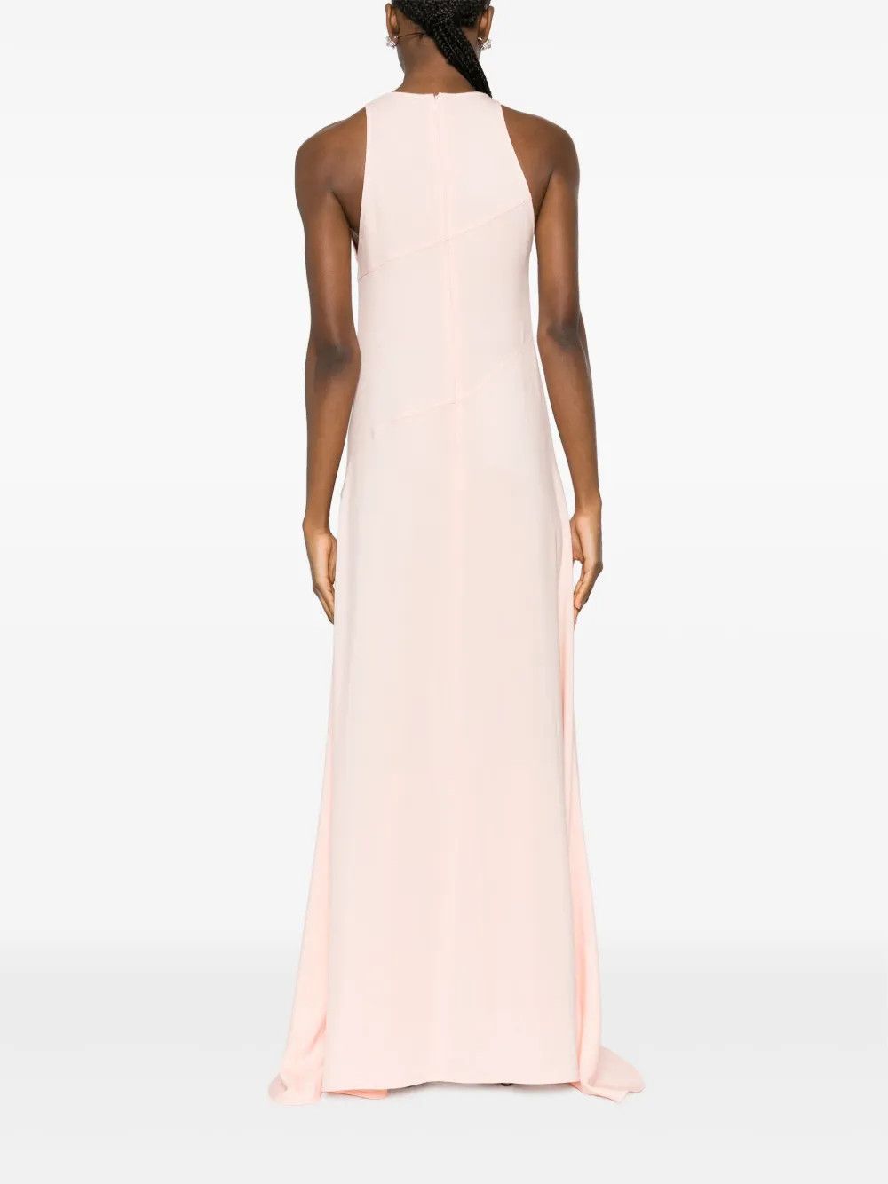 Jil Sander o1y0925 Maxi Dress in Antique Rose Size S / US 4 / IT 40 - 4 Thumbnail