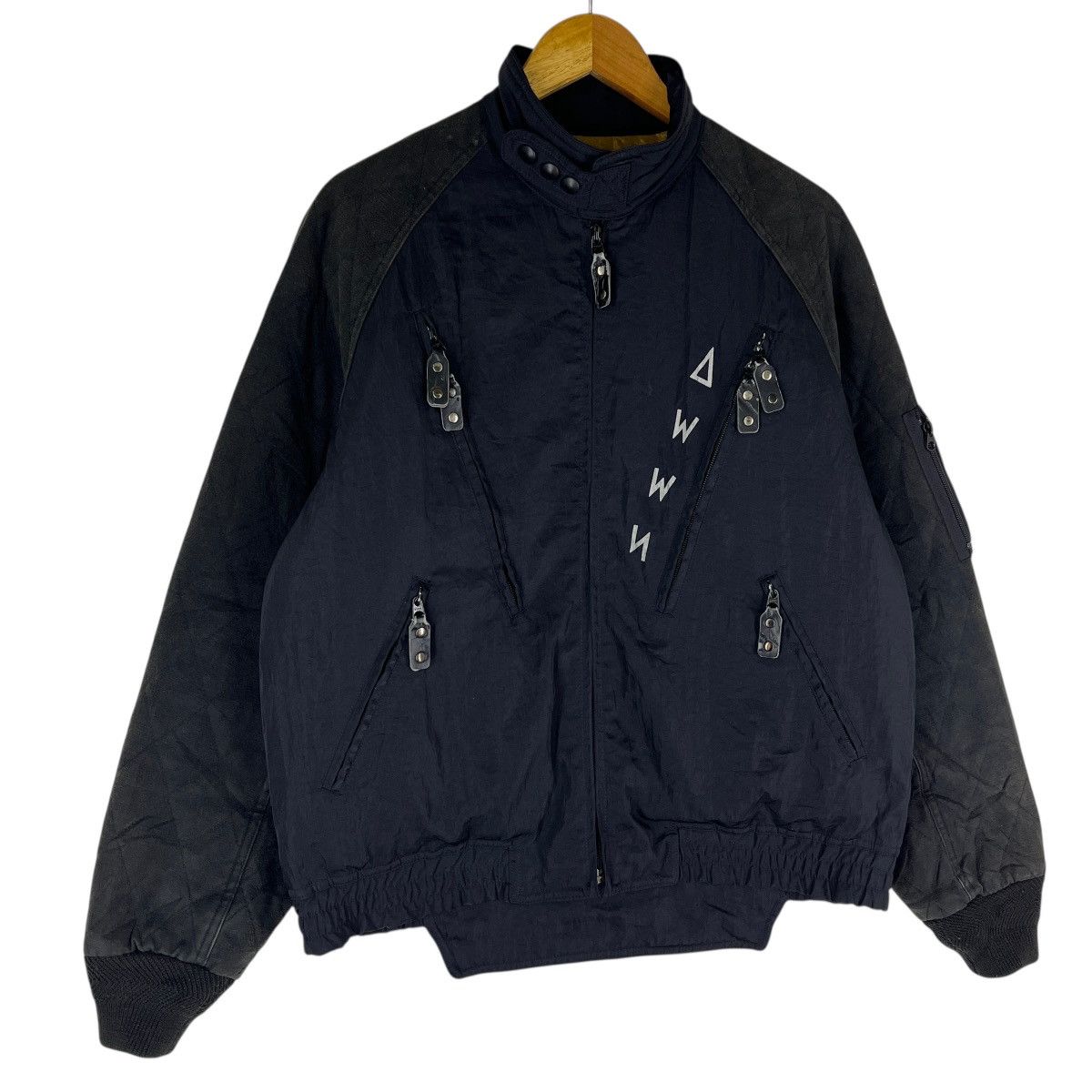 Kansai Yamamoto 🔥 Vintage kansai X Honda Seed Styling Force Police Jacket Size US M / EU 48-50 / 2 - 6 Thumbnail