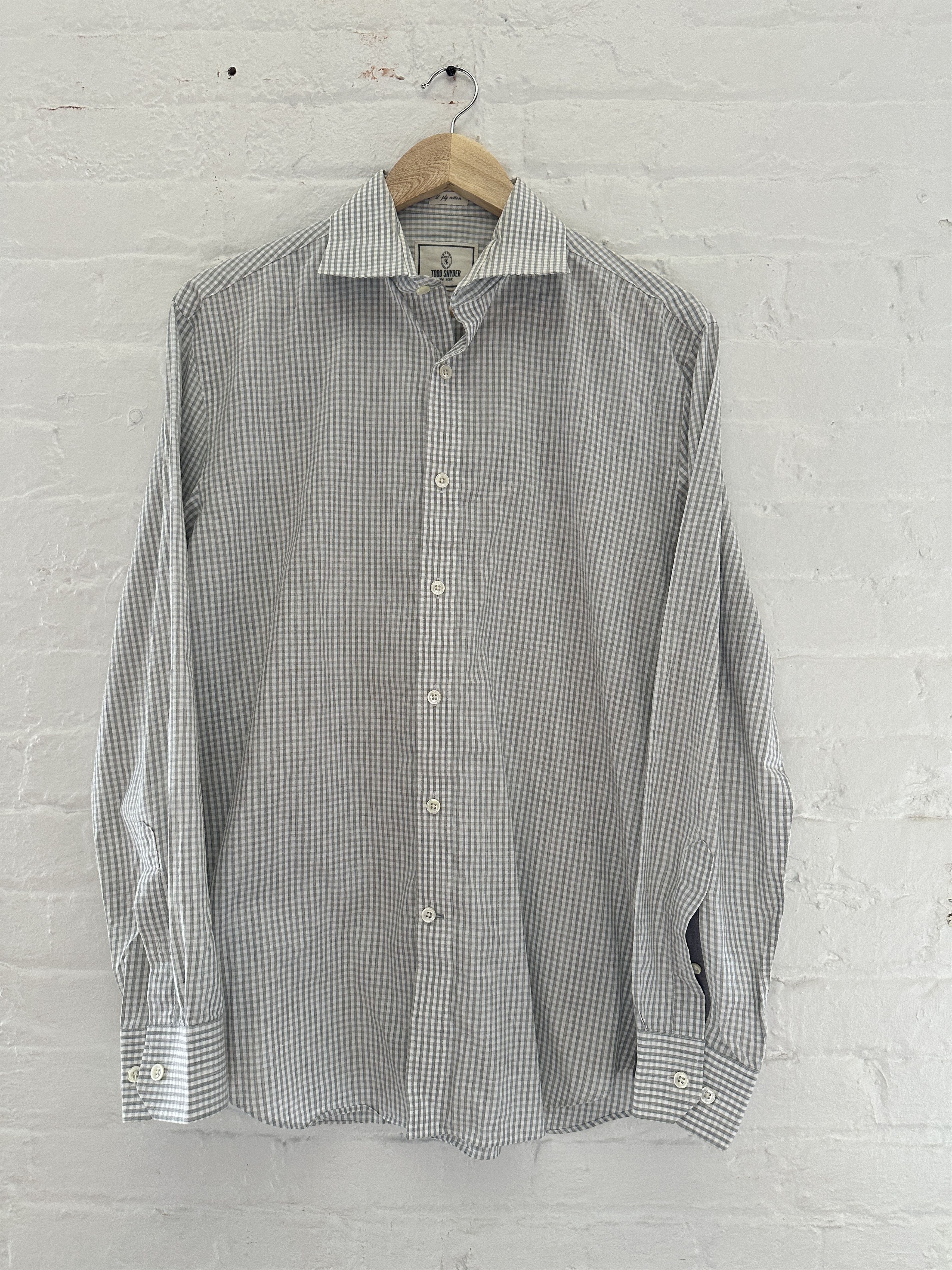 Todd Snyder Todd Snyder Checkered Button Up Shirt Size US S / EU 44-46 / 1 - 1 Thumbnail