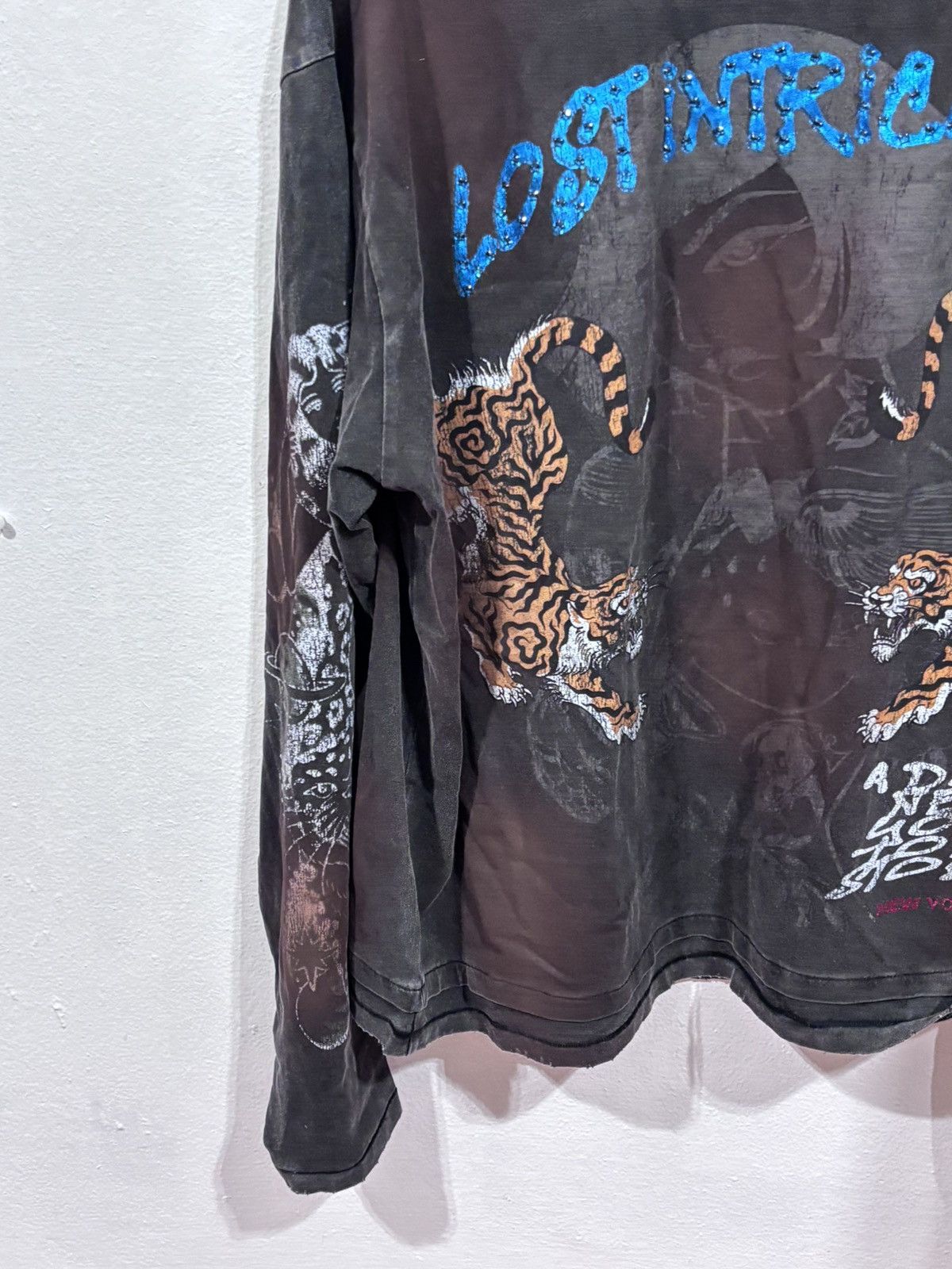 LOST INTRICACY Lost Intricacy Twin Tiger Longsleeve Tee Size US XXL / EU 58 / 5 - 3 Thumbnail