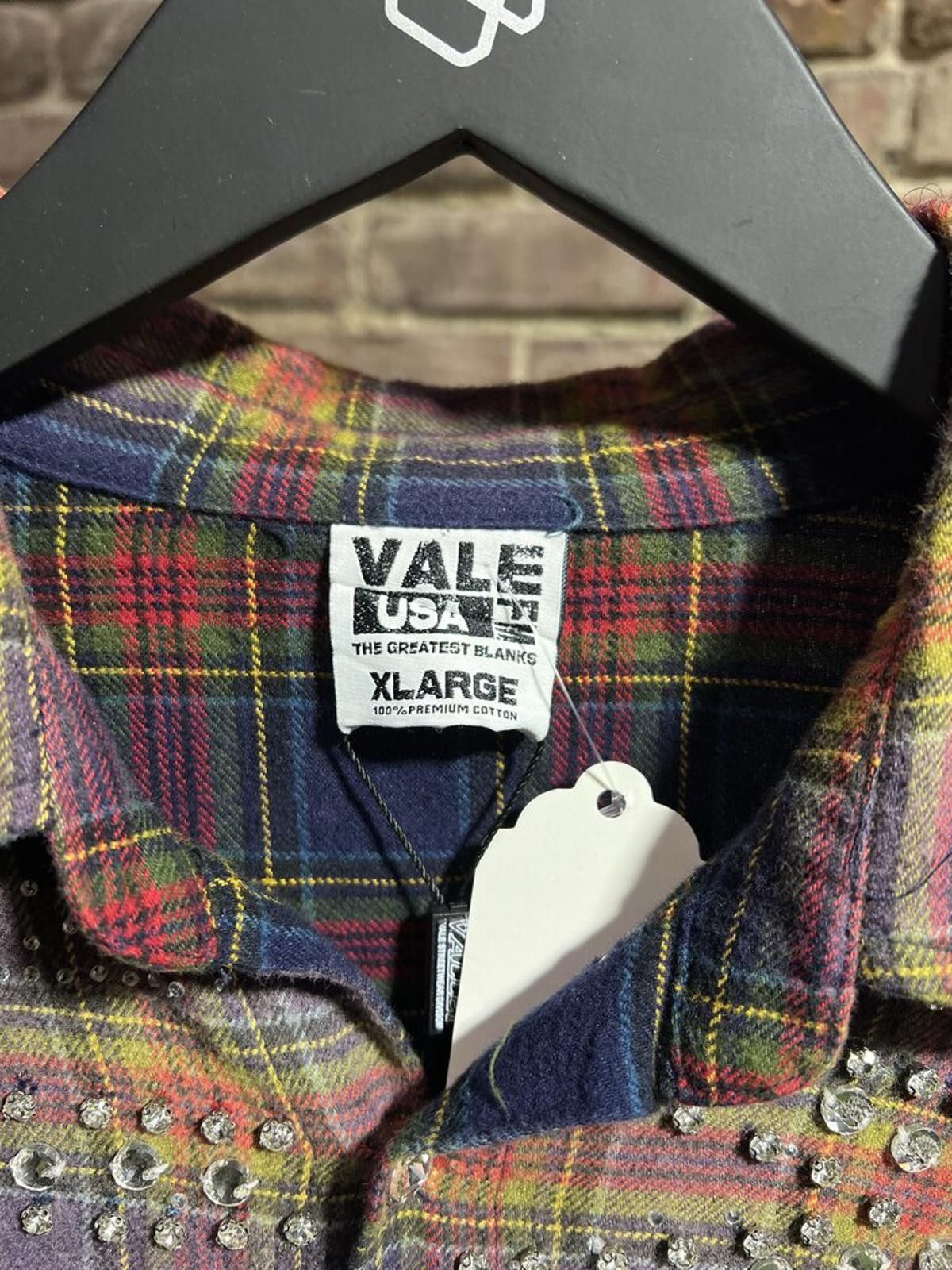 Other Vale State Rhinestone Flannel Multi Color Sz. XL Size US XL / EU 56 / 4 - 3 Thumbnail