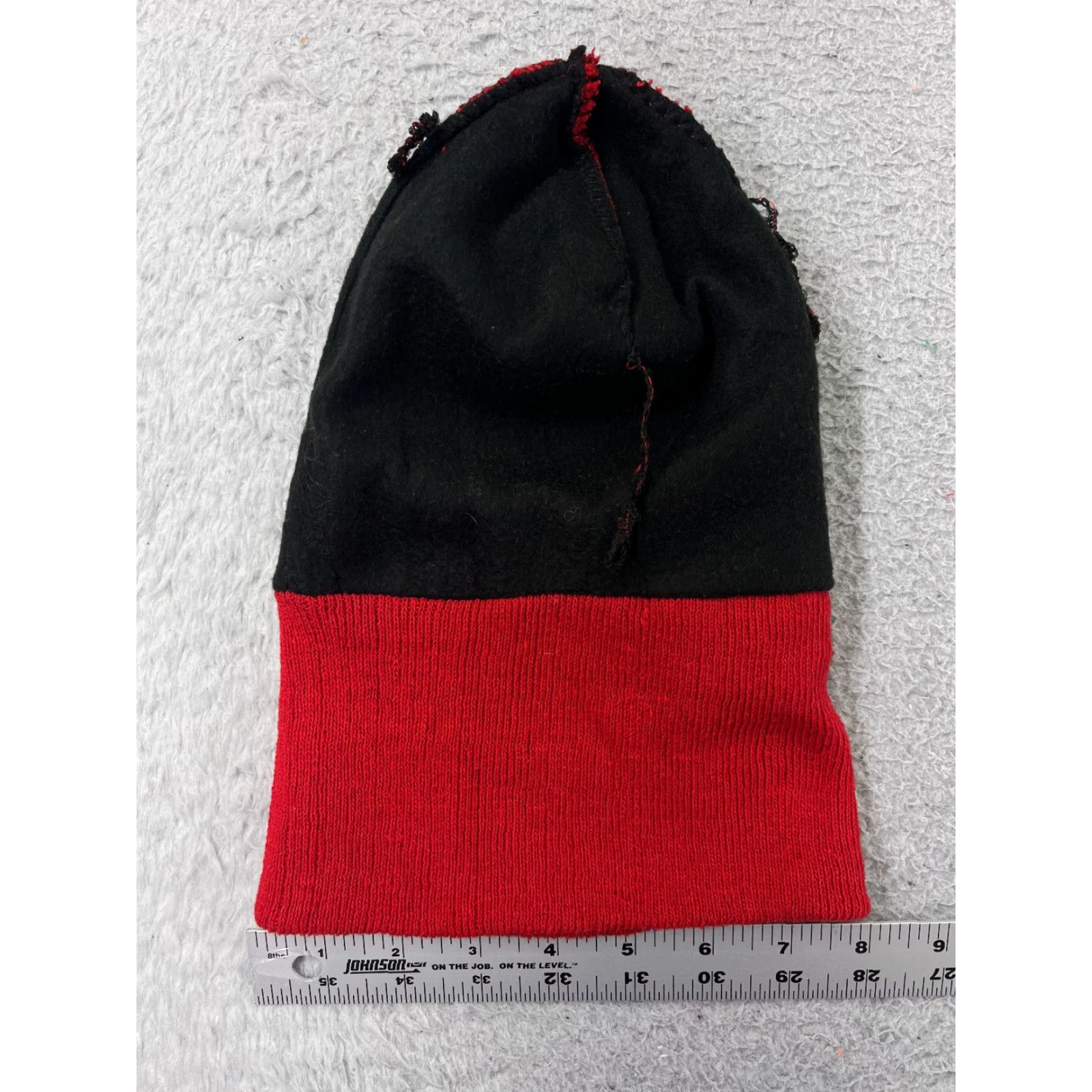 Vintage Beanie Toque Adult One Size Red Knit Acrylic Polyester Lined Winter Ski Hat Beanie Womens One Size Red Knit Acrylic Polyester Lined Winter Ski Size ONE SIZE - 4 Thumbnail