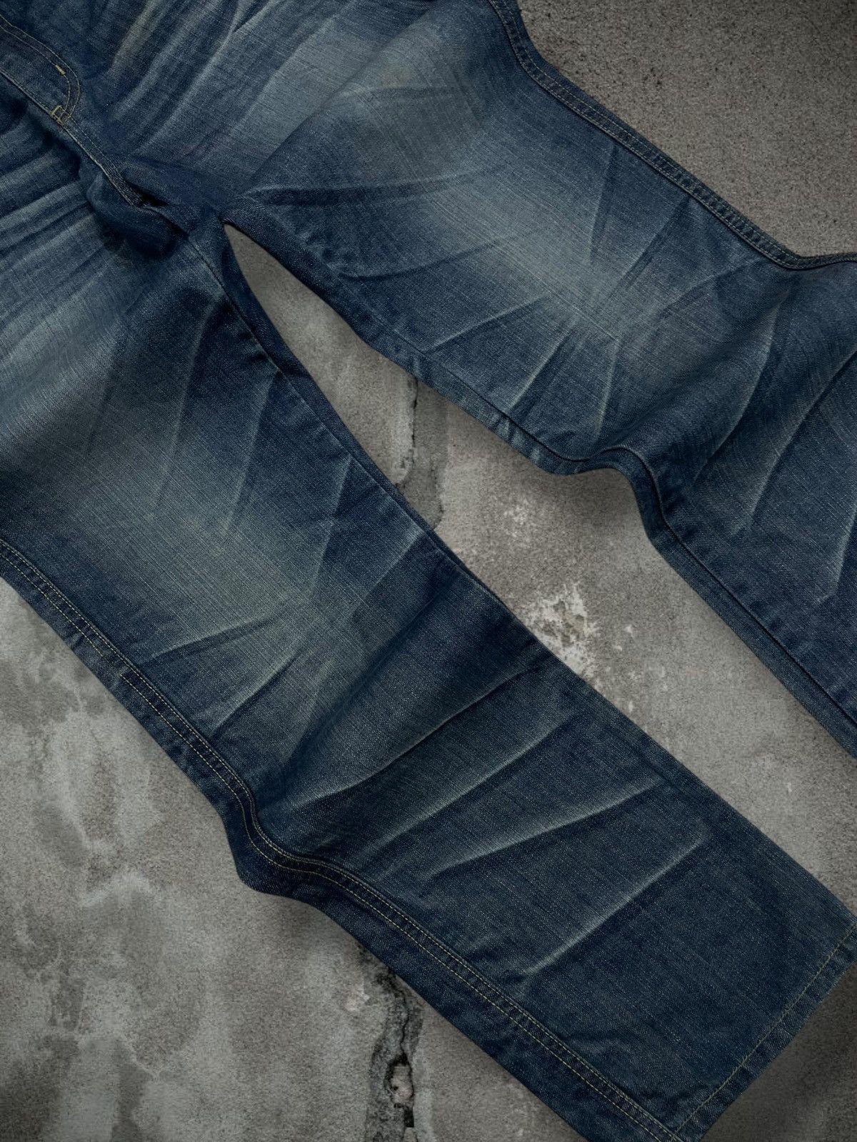 Tornado Mart Vintage Og Japan Designer Osaka Train Tribal Tradition Denim Size US 30 / EU 46 - 6 Thumbnail