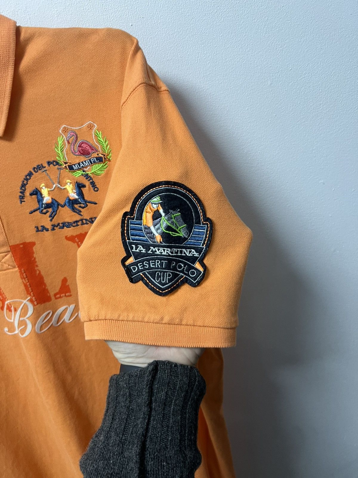 La Martina Crazy Vintage La Martina Polo t shirt Size US XL / EU 56 / 4 - 4 Thumbnail