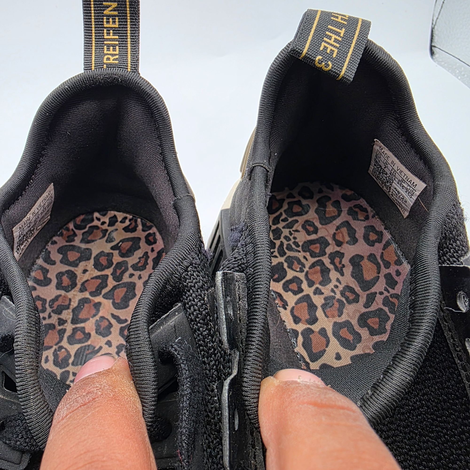 Adidas adidas NMD_R1 Womens Size 8.5 Black Leopard Shoes Athletic W Size US 8.5 / IT 38.5 - 9 Thumbnail