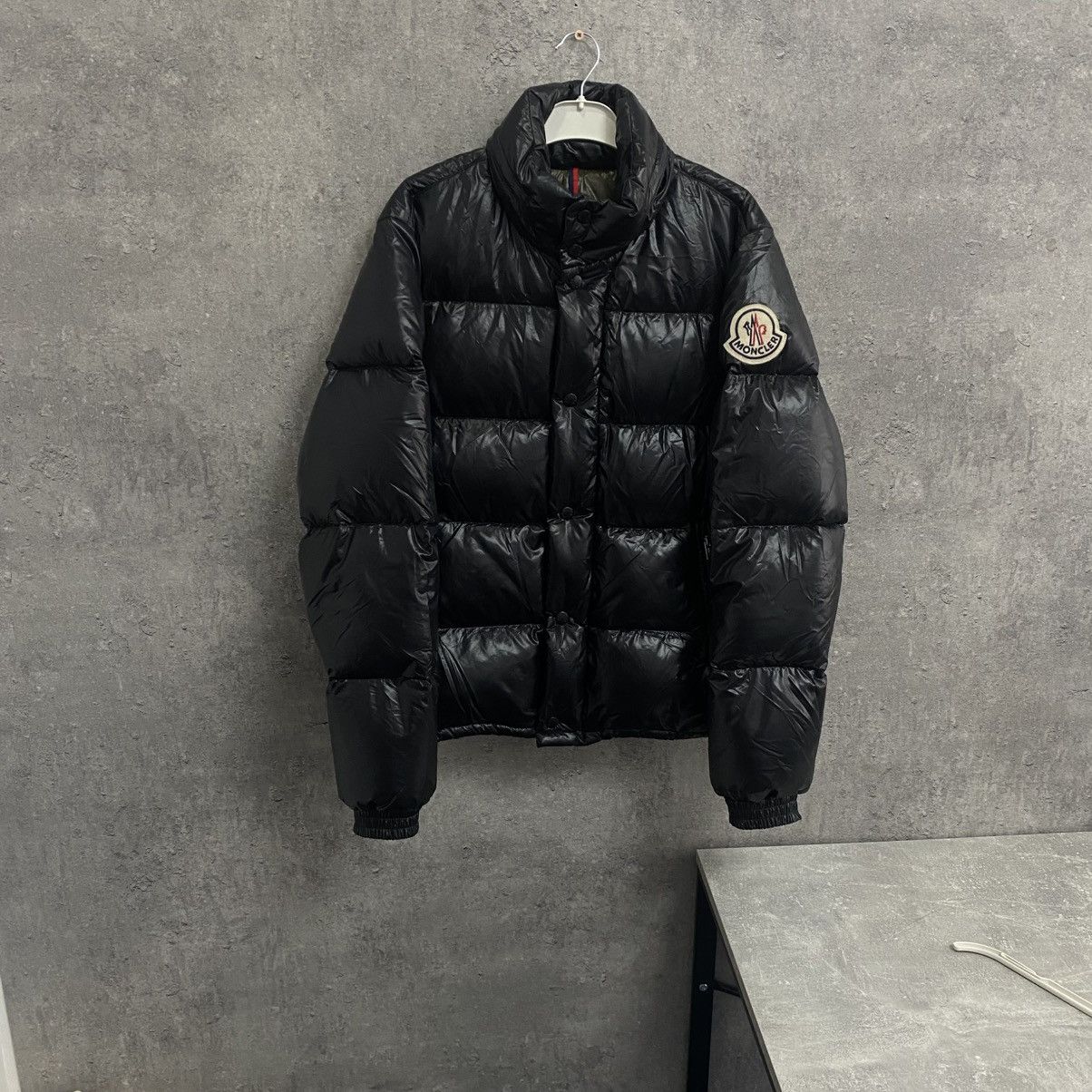 Moncler Moncler Puffer Jacket Big Logo Size US L / EU 52-54 / 3 - 1 Thumbnail