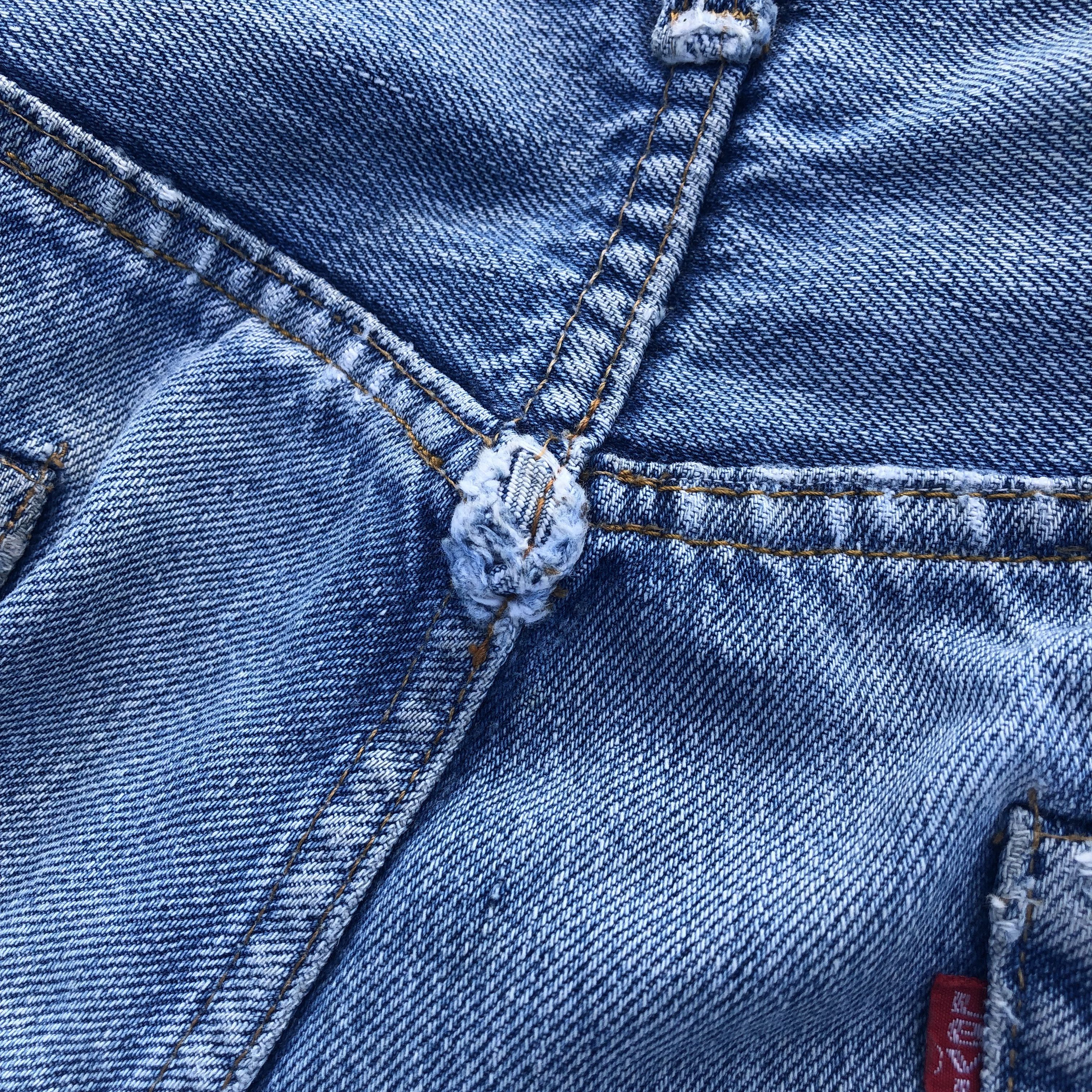 Levi's Vtg 70s LEVl 'S 501 red tab selvedge button fly stap 6 Size US 40 / EU 56 - 7 Thumbnail