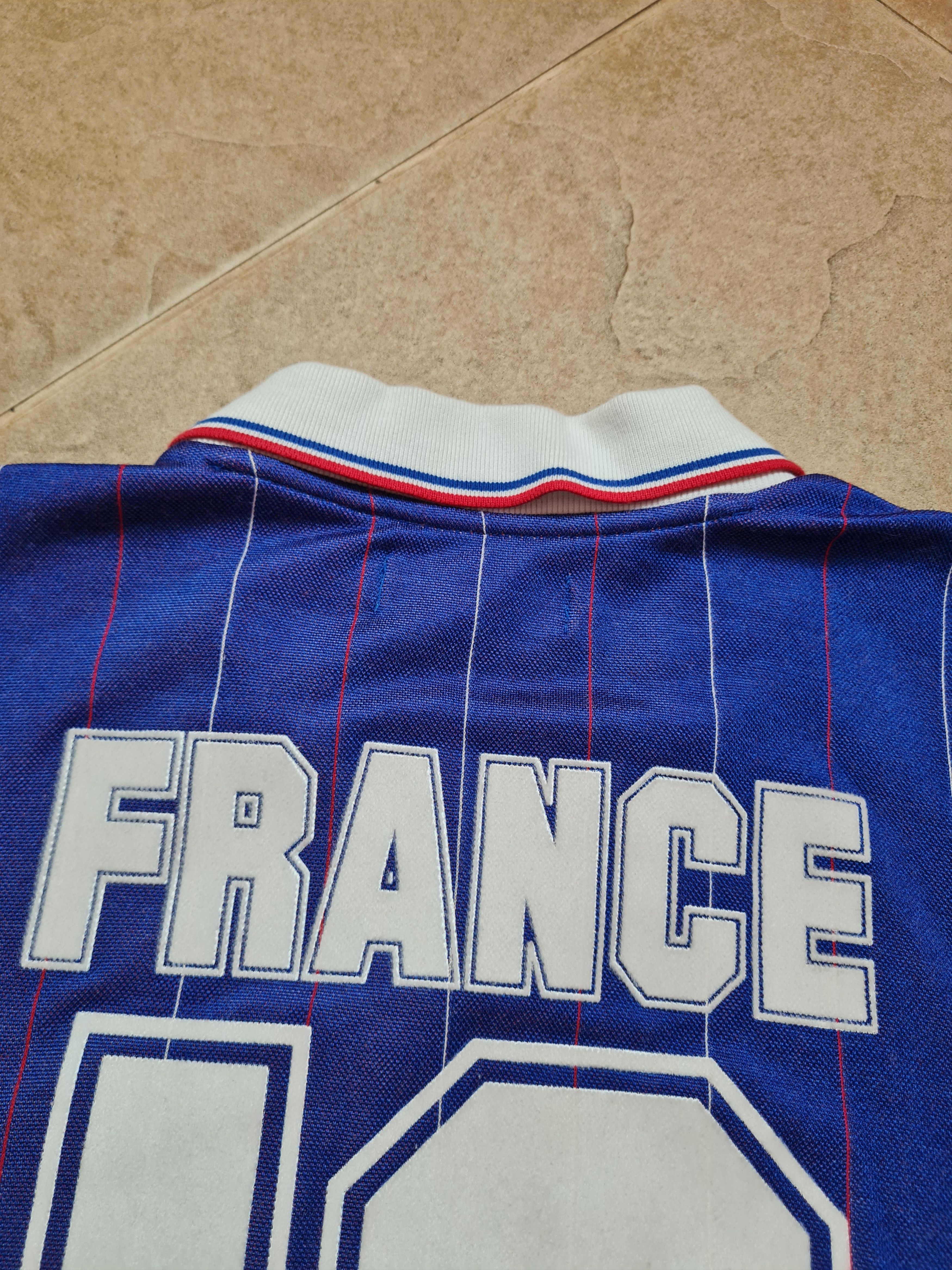 Adidas Vintage Retro Soccer Jersey France Football Shirt Adidas #10 Size US L / EU 52-54 / 3 - 18 Thumbnail