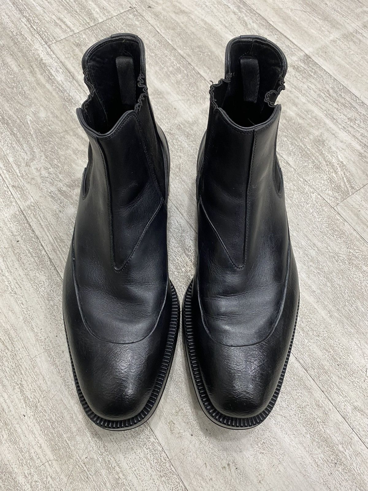 Prada Prada fw12 ruber chelsea boots leather Size US 10 / EU 43 - 5 Thumbnail