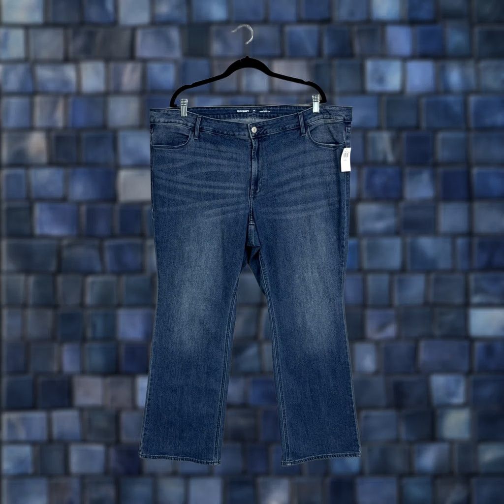 Old Navy Old Navy Jeans Womens Plus 22 Short Wow Boot-Cut Mid Rise Stretch Denim Blue Slim/Bootcut Jeans Womens Plus Size 22 Short Mens? (Cannot include extra) Size 40" / US 18 - 1 Thumbnail