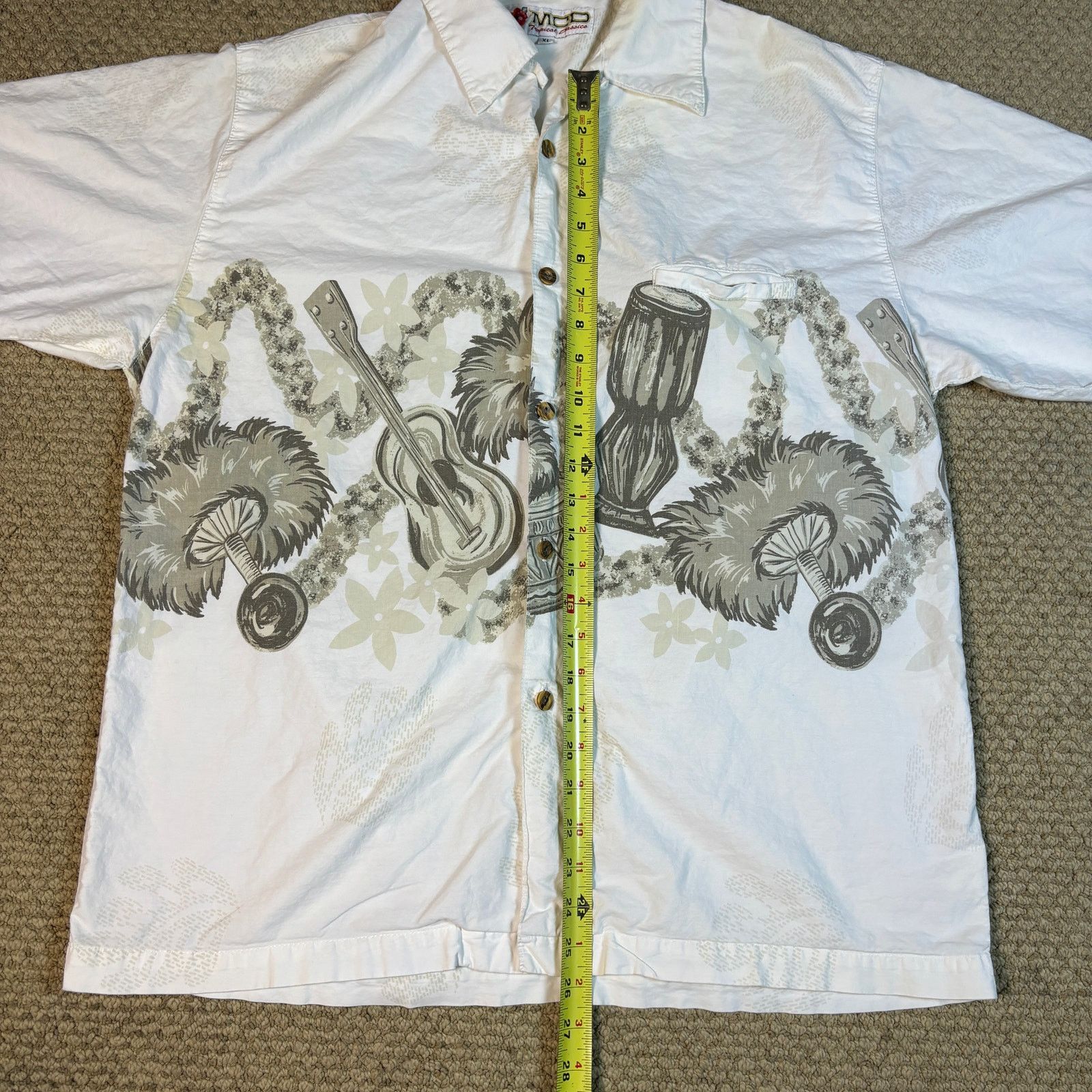 Other y2k 2000s hawaii button up MCD Tropical Classics summer XL Size US XL / EU 56 / 4 - 6 Thumbnail