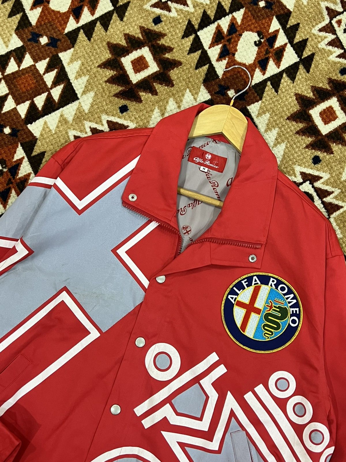 Vintage Vintage Alfa Romeo Classic Jacket Size US L / EU 52-54 / 3 - 2 Thumbnail