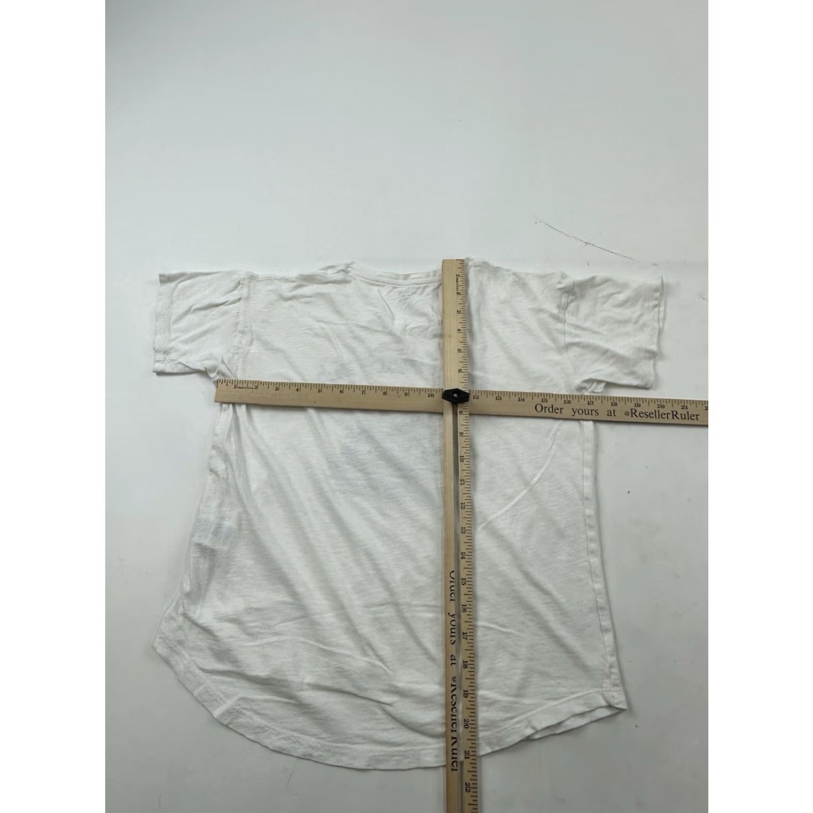 Madewell Madewell Shirt Womens XS White Maui Beach Club Short Sleeve Casual T-Shirt Women XS White Basic Regular Cotton Size XS / US 0-2 / IT 36-38 - 6 Thumbnail
