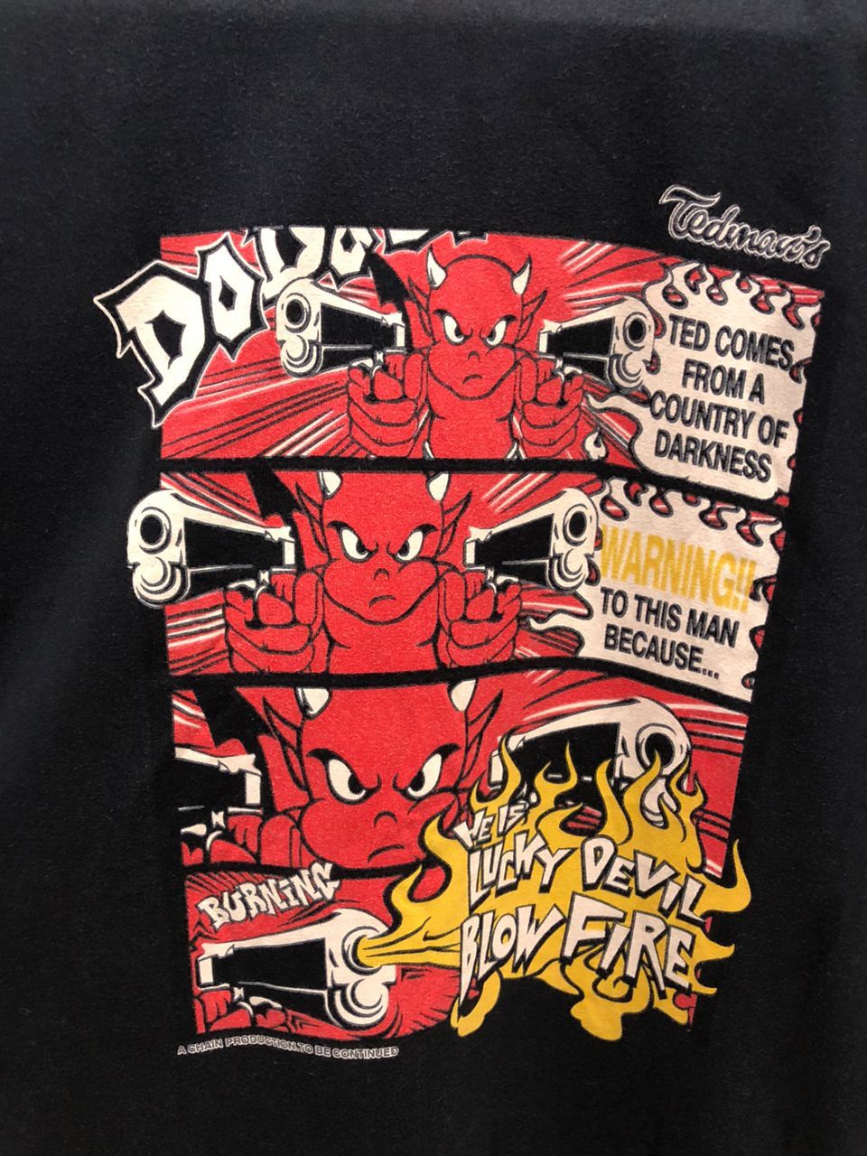 Vintage Tedman Devil With Pride USA ted company tedman's gun devil Size US M / EU 48-50 / 2 - 3 Thumbnail