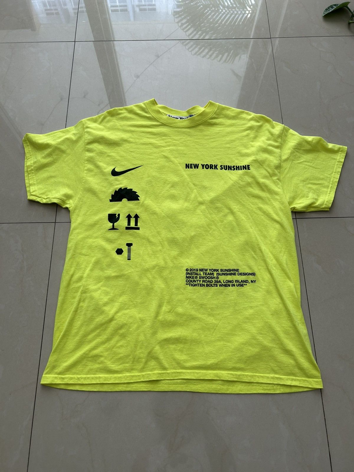 New York Sunshine New York Sunshine x Unkwn Miami x Nike Tee Size US L / EU 52-54 / 3 - 1 Thumbnail