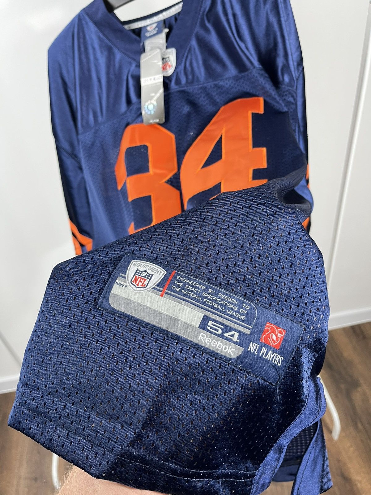 Reebok Chicago Bears Walter Payton #34 NFL Jersey Reebok 54 Size US L / EU 52-54 / 3 - 10 Thumbnail