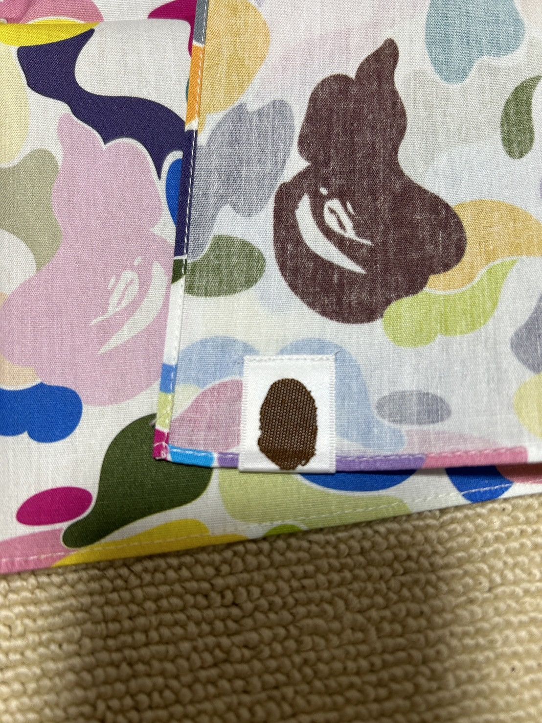 Bape NEW BAPE MULTI CAMO NYC LOGO BANDANA Size ONE SIZE - 3 Thumbnail