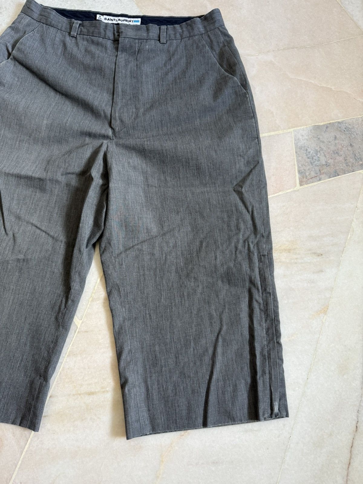 Saint Laurent Paris Saint laurent gray trouser shorts pants Size US 28 / EU 44 - 3 Thumbnail