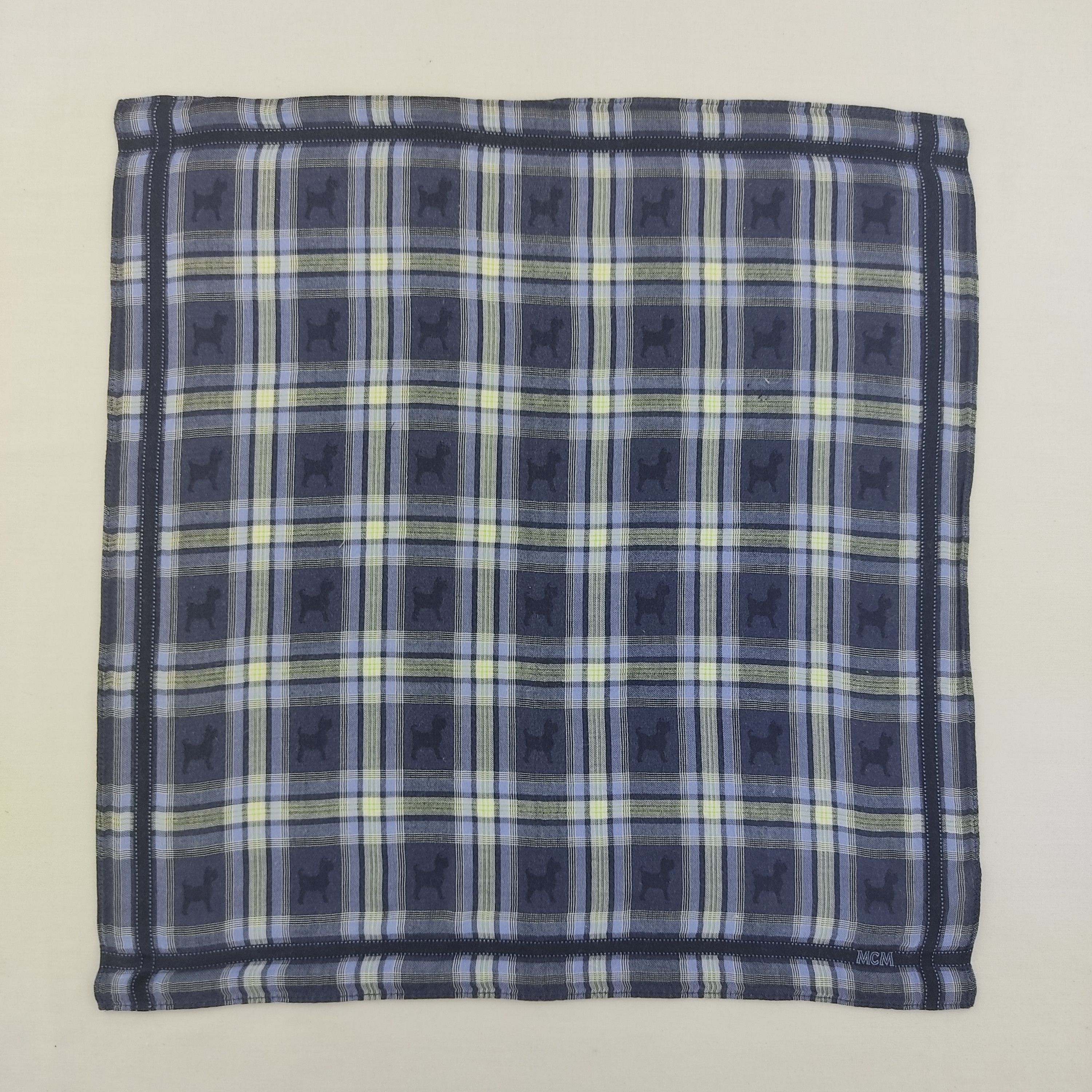 MCM Vintage MCM Handkerchief Neckerchief Bandana H037M Size ONE SIZE - 2 Thumbnail