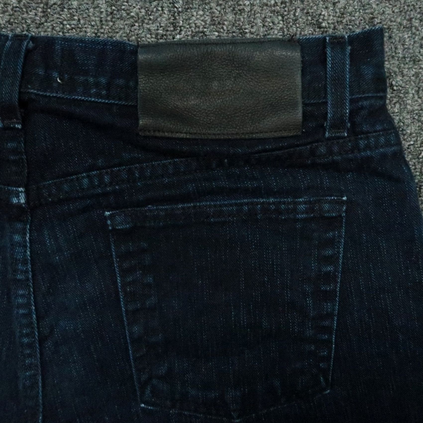 Vintage Naked & Famous Denim Shorts Mens 34 Blue Weird Guy Slubby Indigo Cut Off Denim Jorts Size US 34 / EU 50 - 5 Thumbnail
