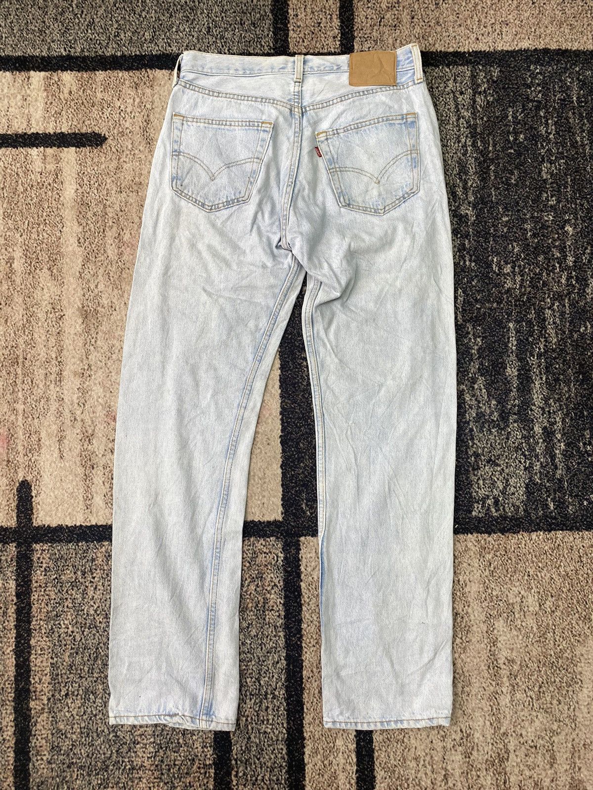 Levi's × Levi's Vintage Clothing Vintage Levi’s 501 Light Blue Washed Denim Made in USA Size US 32 / EU 48 - 3 Thumbnail
