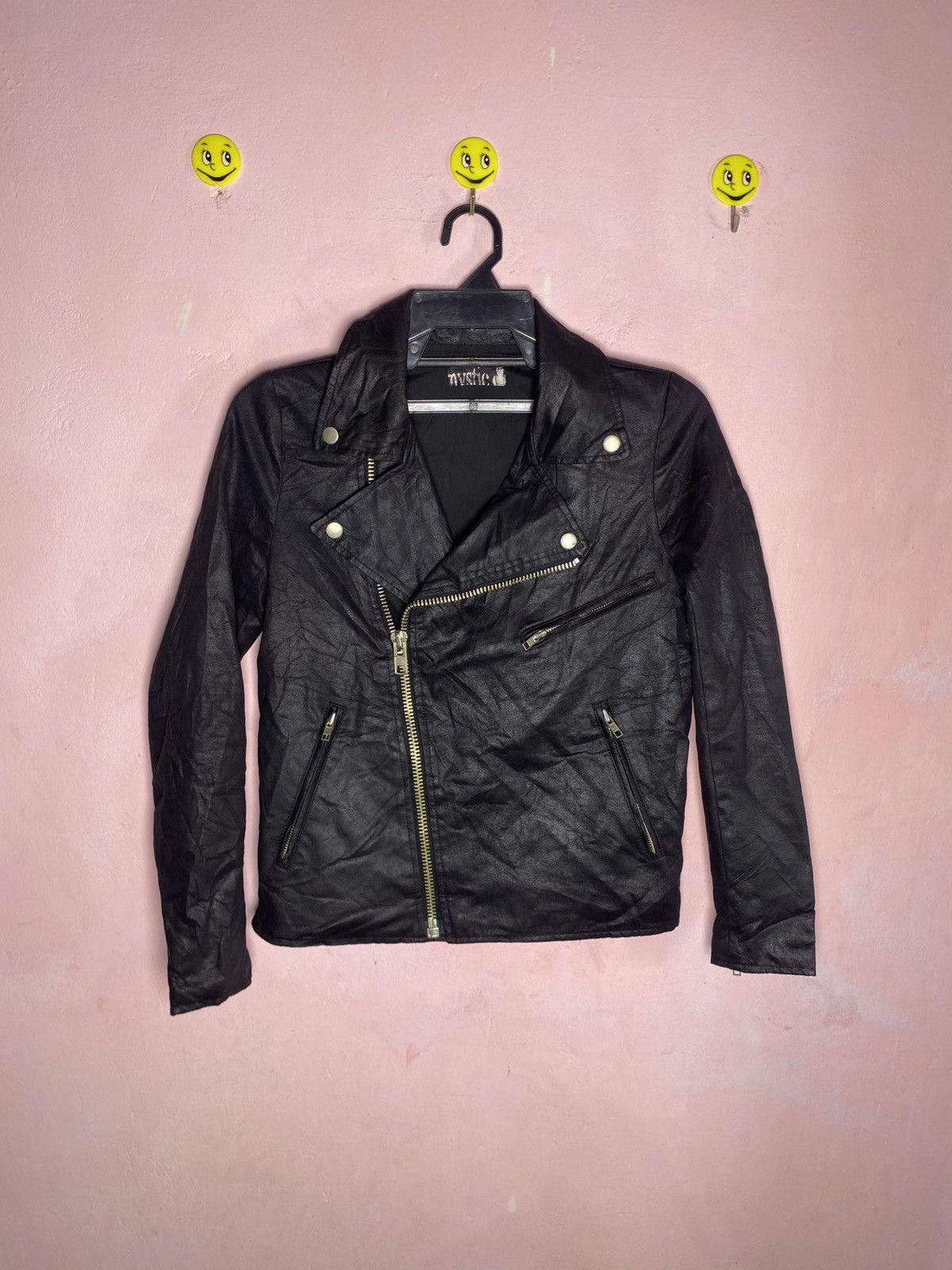 Hysteric Glamour Mystic punk style leather jacket Size XXS / US 00 / IT 34 - 3 Thumbnail
