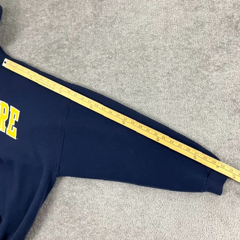 Russell Athletic VINTAGE University of Delaware UD Hoodie Mens XL/2XL Blue Russell Sweatshirt 90s Hoodie Mens XL/2XL Blue Russell Athletic University 90s Size US XL / EU 56 / 4 - 6 Thumbnail