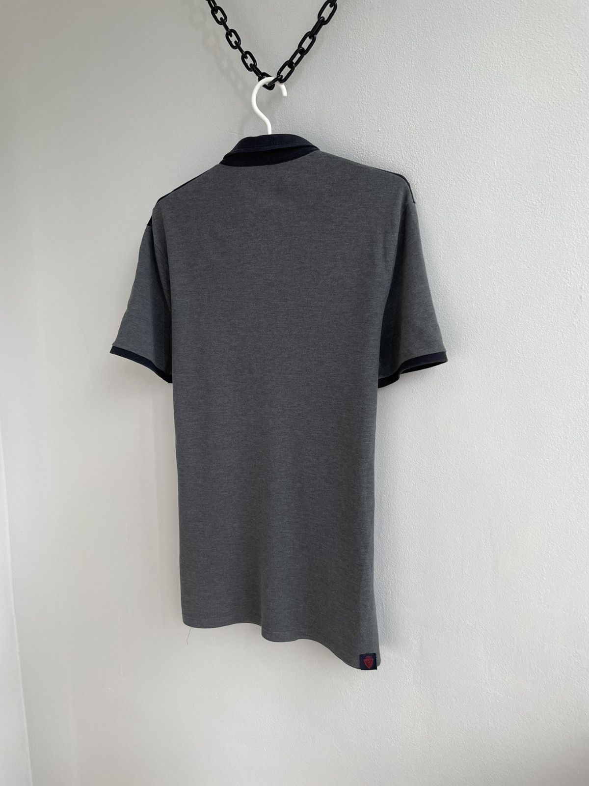 Gucci Gucci Cotton Grey Polo Shirt T Shirt Tee Logo Patched Size US XXL / EU 58 / 5 - 15 Thumbnail