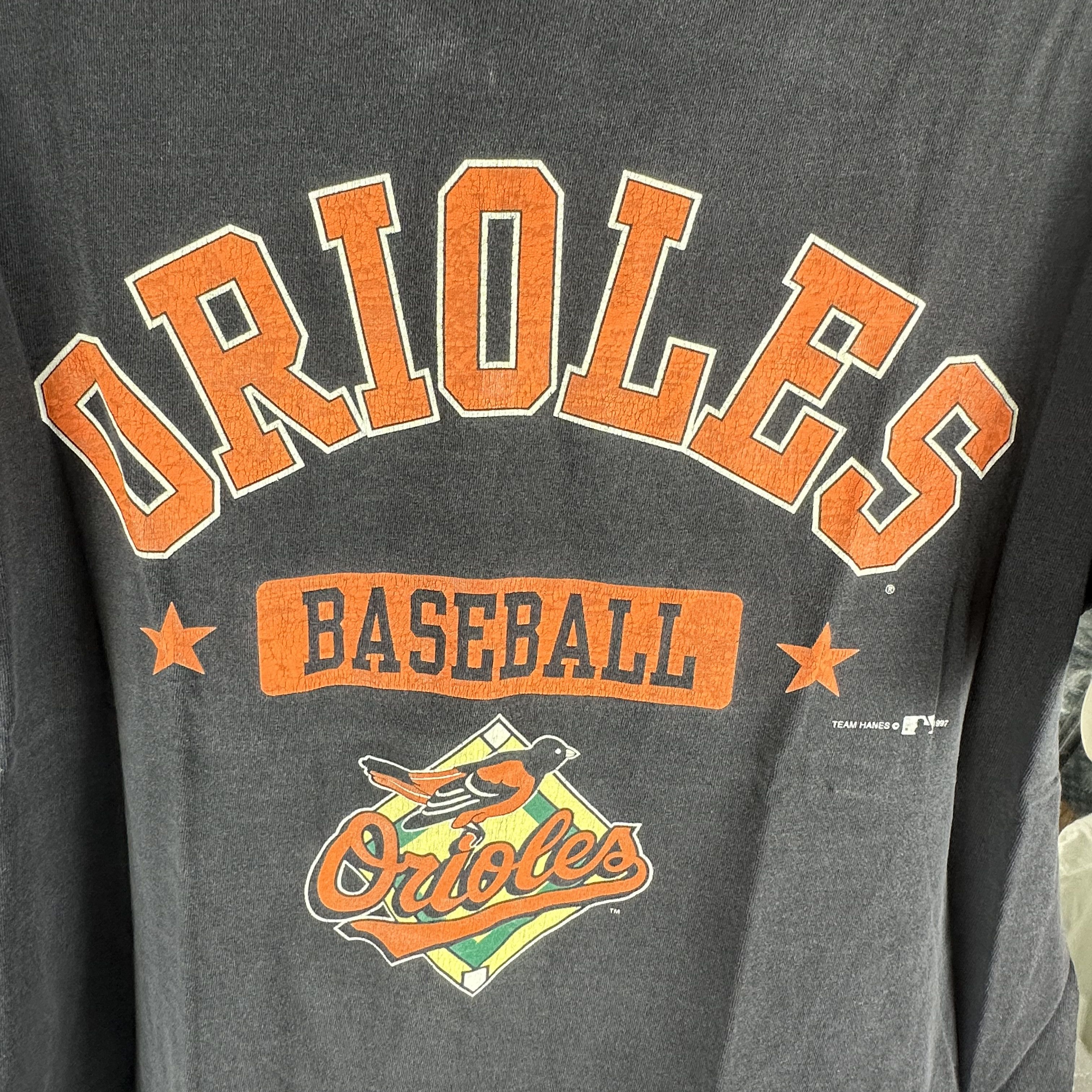 Vintage Vintage 1997 Baltimore Orioles Baseball MLB T-shirt Size US XL / EU 56 / 4 - 2 Thumbnail