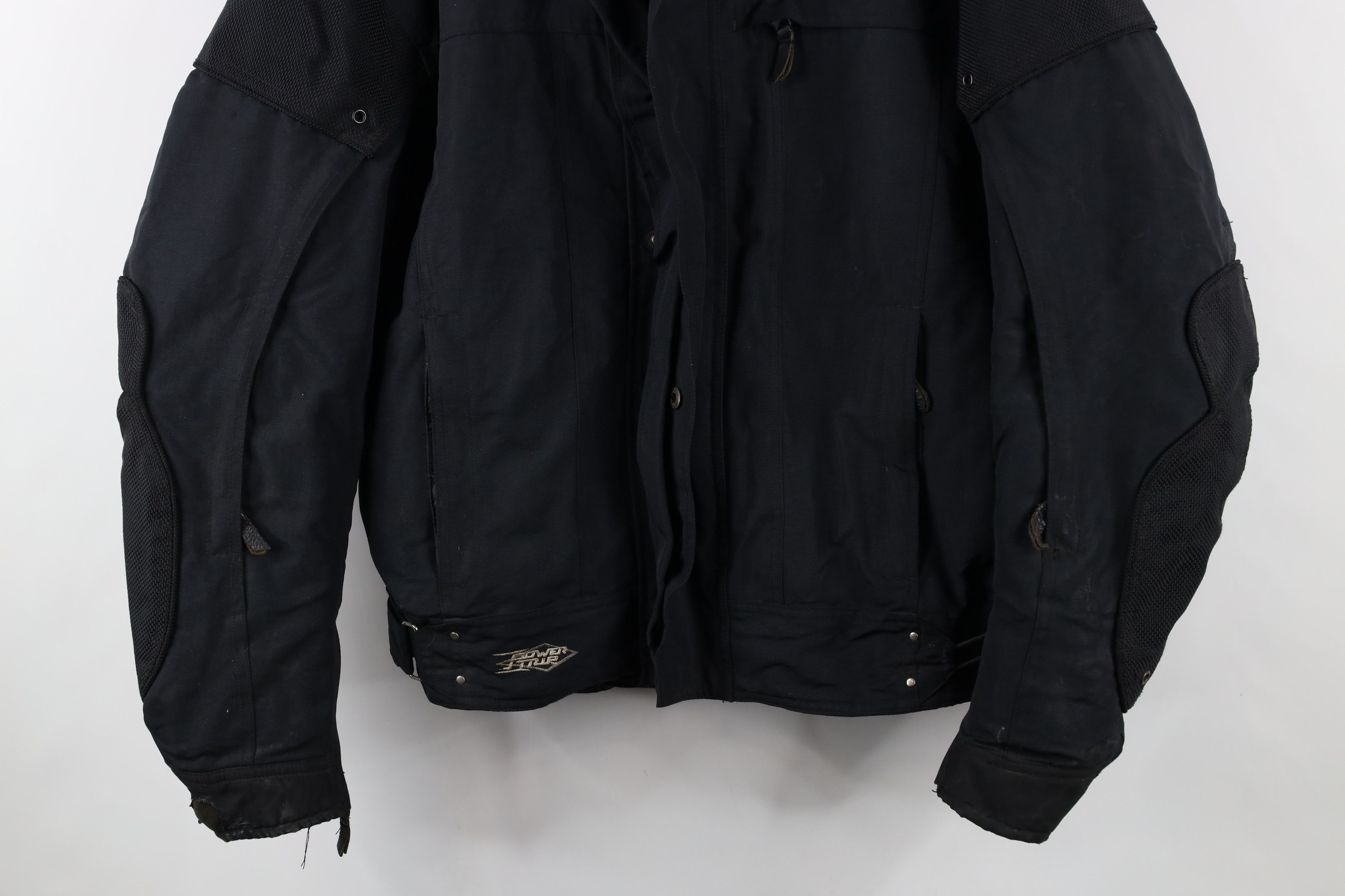 Vintage Vintage Streetwear Lined Full Zip Motorcycle Riding Jacket Size US L / EU 52-54 / 3 - 3 Thumbnail