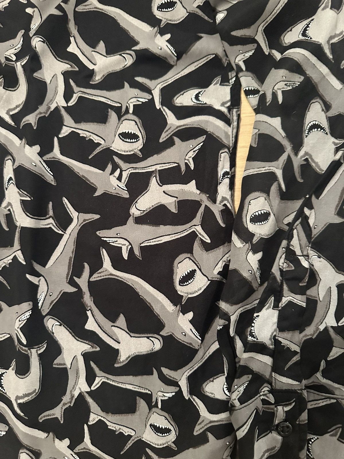 Amiri Shark Pattern Shirt Size US L / EU 52-54 / 3 - 2 Thumbnail