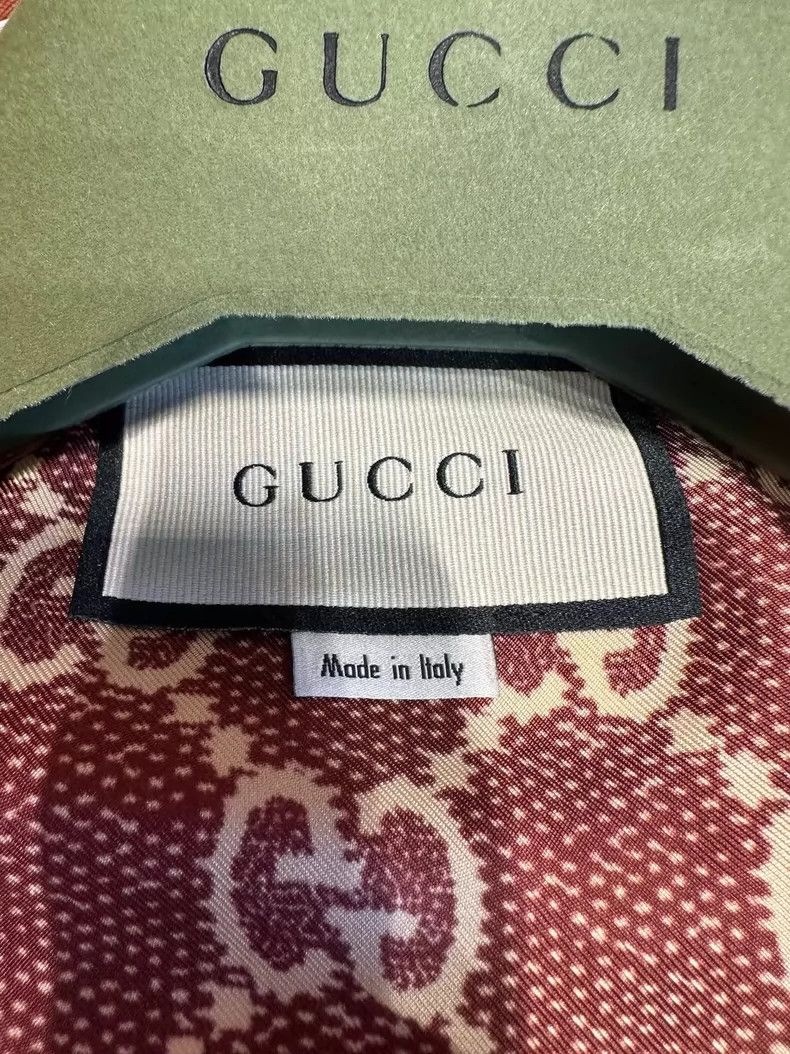 Gucci Gucci Popular old flower logo silk jacket 2503-Nextarrow Size US L / EU 52-54 / 3 - 5 Thumbnail