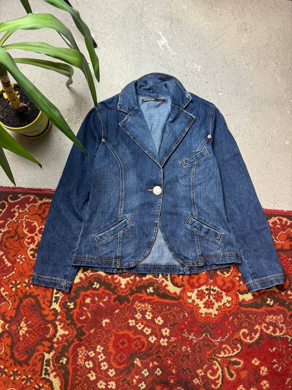 Vintage Y2K Ferrache Denim Dolce Style Balzer