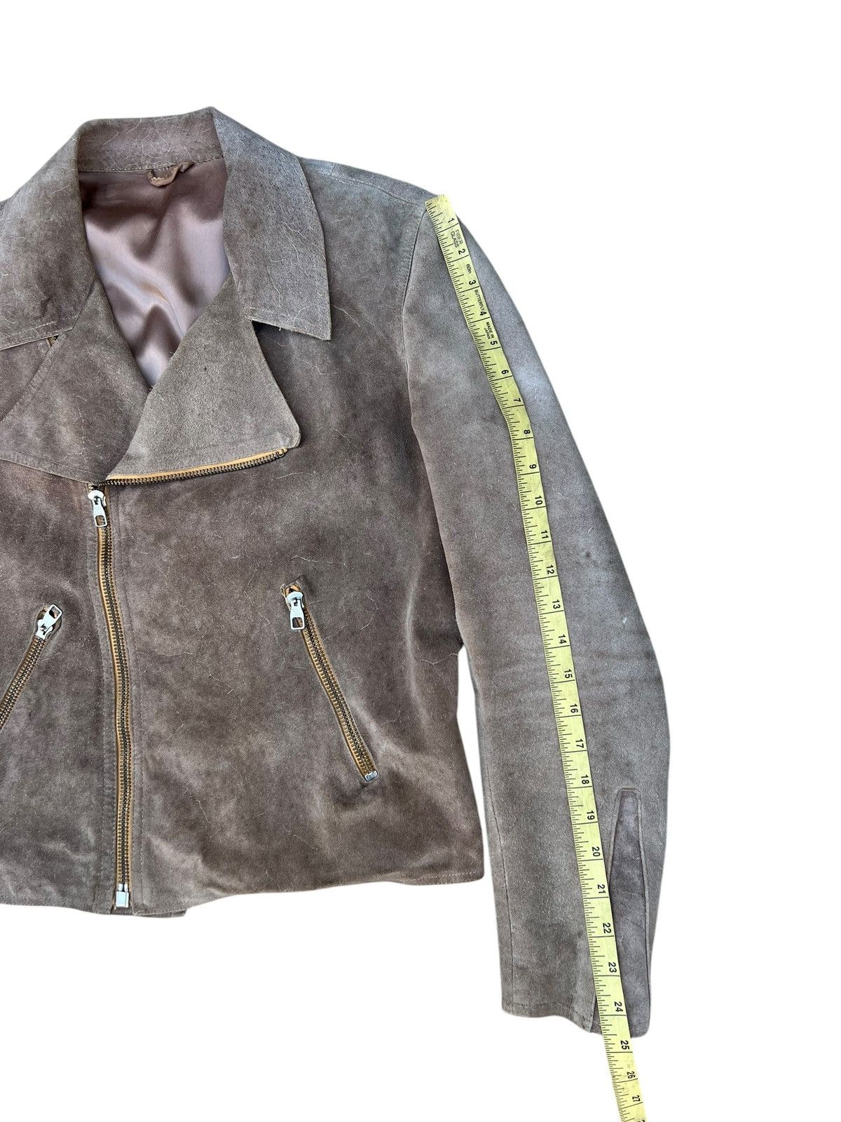 Branded Leather 60s Alta Classe Abbigliamento Patina Suede Leather Jacket Size US M / EU 48-50 / 2 - 3 Thumbnail