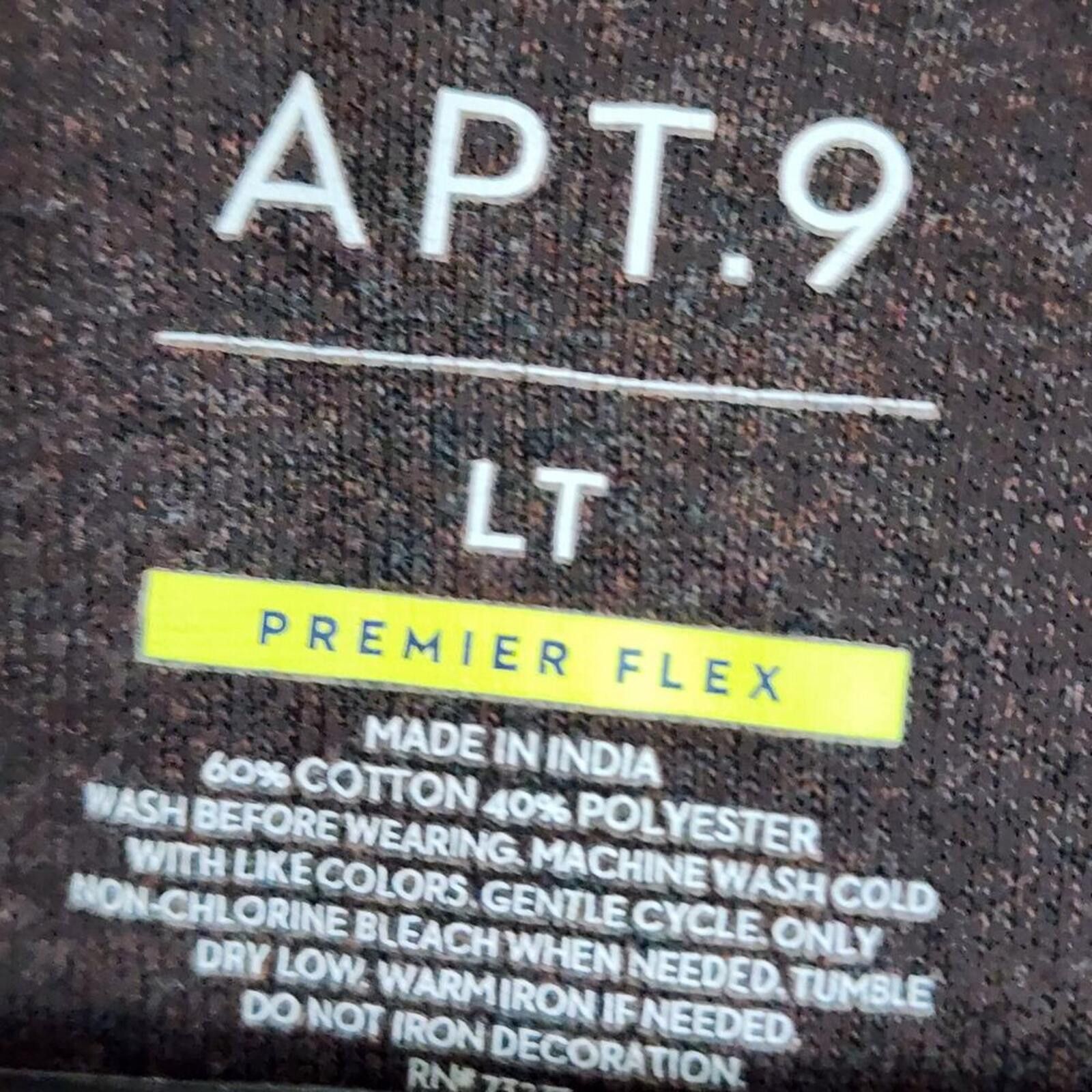 Apt. 9 Large Apt. 9 Brown Long Sleeve Shirt Size US L / EU 52-54 / 3 - 2 Thumbnail