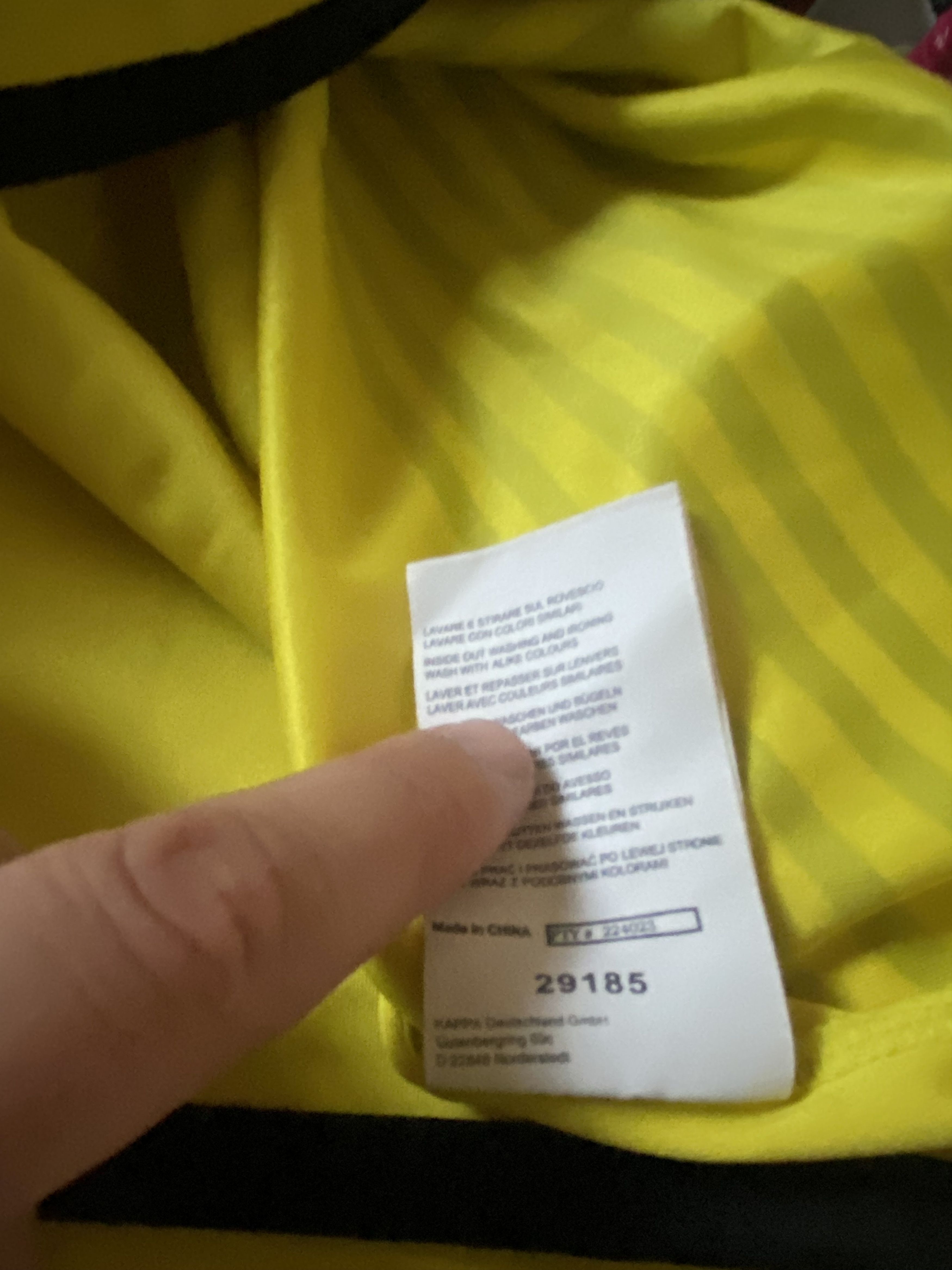 Kappa BORUSSIA DORTMUND - 2011 - 2012 - Kappa - 152 - UNIQUE Size US XXS / EU 40 - 4 Thumbnail