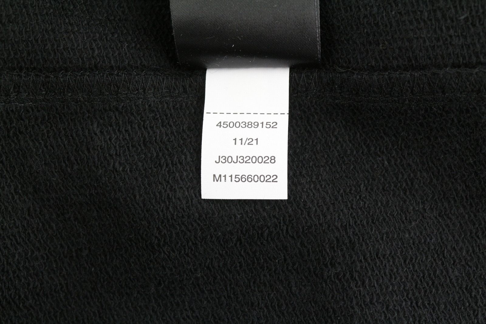 Calvin Klein XL Black Cotton Oversized Logo Pullover Hoodie 87449 Size US XL / EU 56 / 4 - 11 Thumbnail