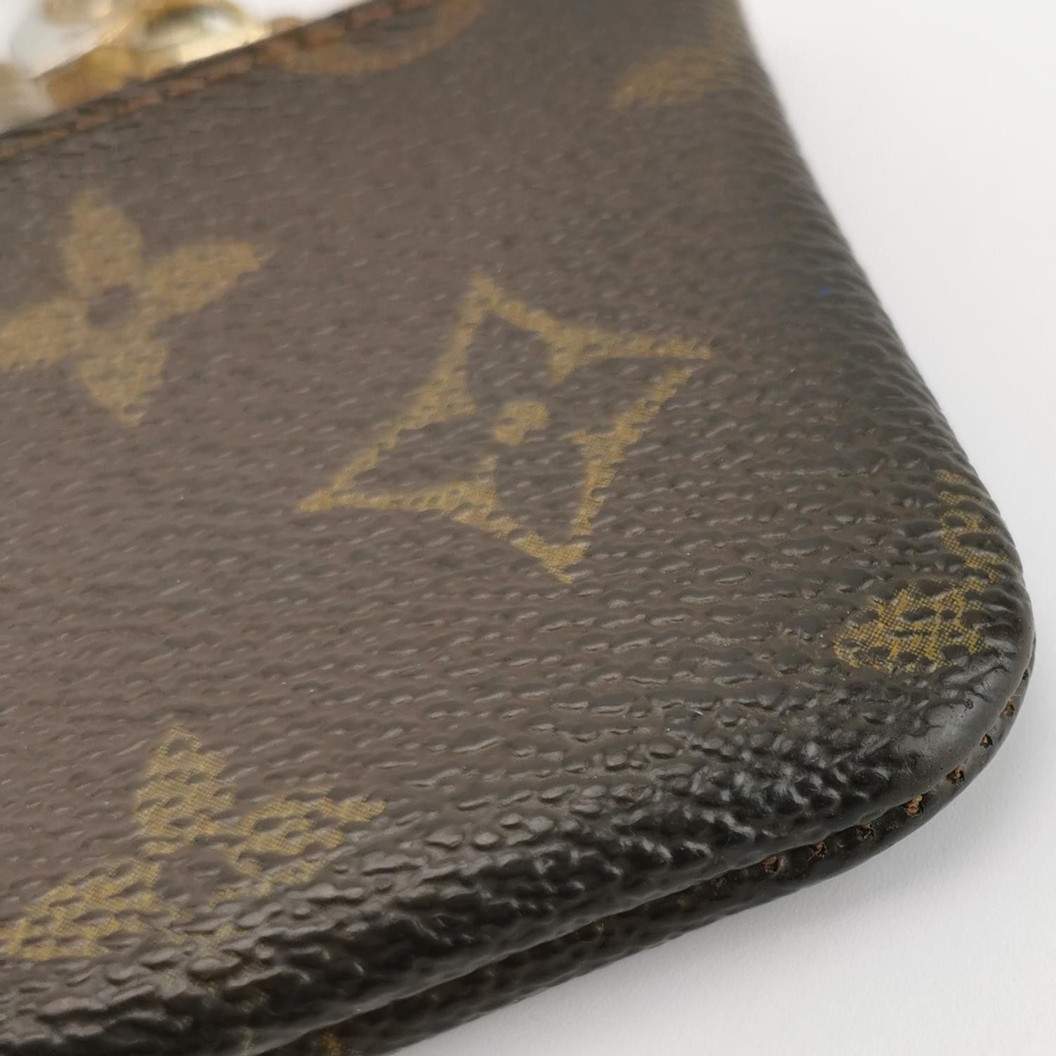 Louis Vuitton Louis Vuitton (LV) Portable zipper Monogram print vintage c Size ONE SIZE - 8 Thumbnail