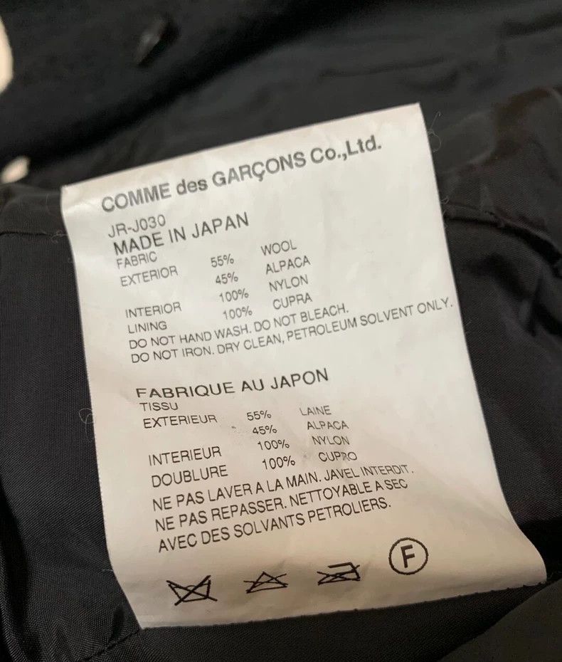 Comme des Garcons Comme Des Garcons 55% wool, 45% alpaca. Size XS / US 0-2 / IT 36-38 - 6 Thumbnail