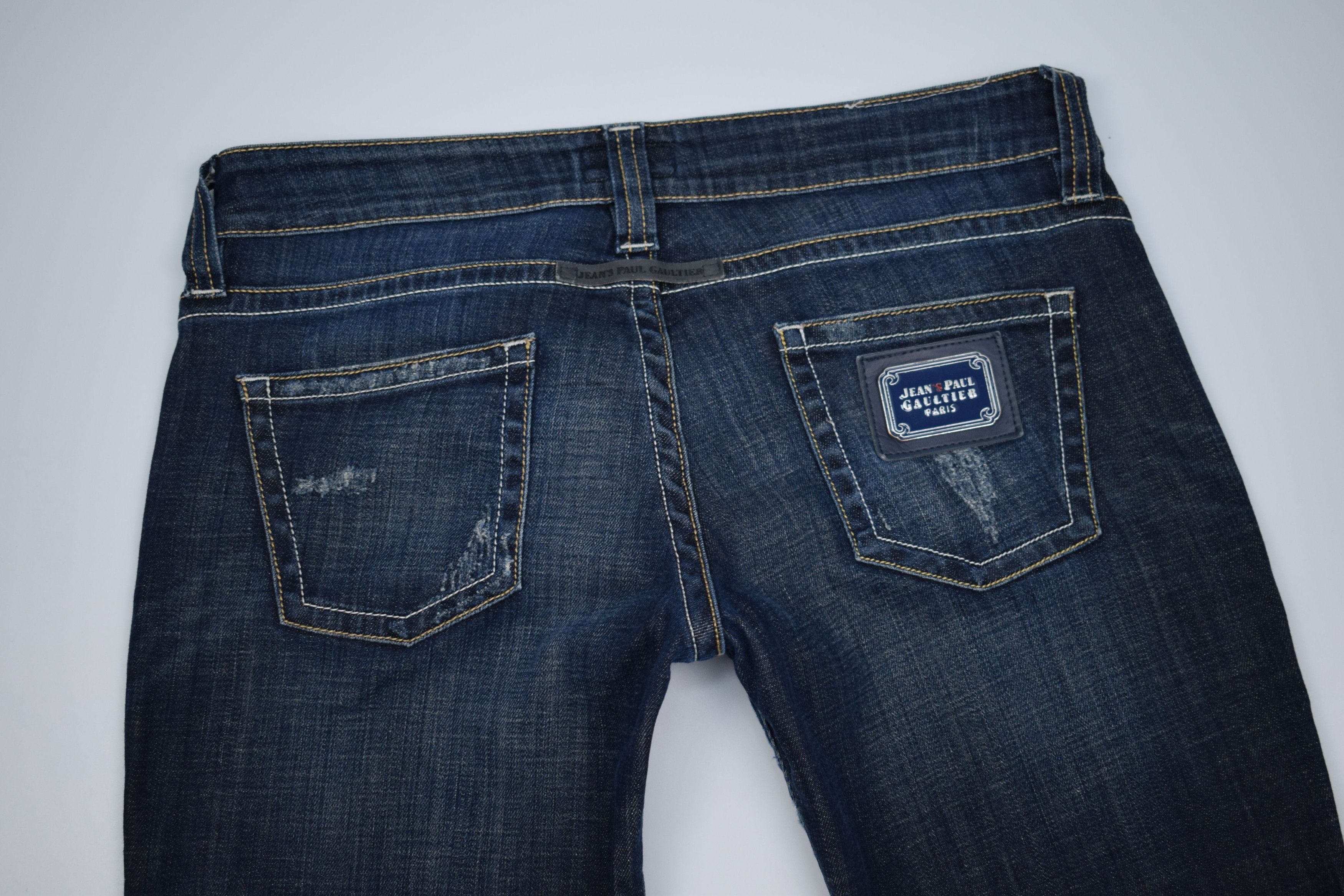 Jean Paul Gaultier Jean Paul Gaultier Vintage Women's Straight Jeans Size 30" / US 8 / IT 44 - 6 Thumbnail