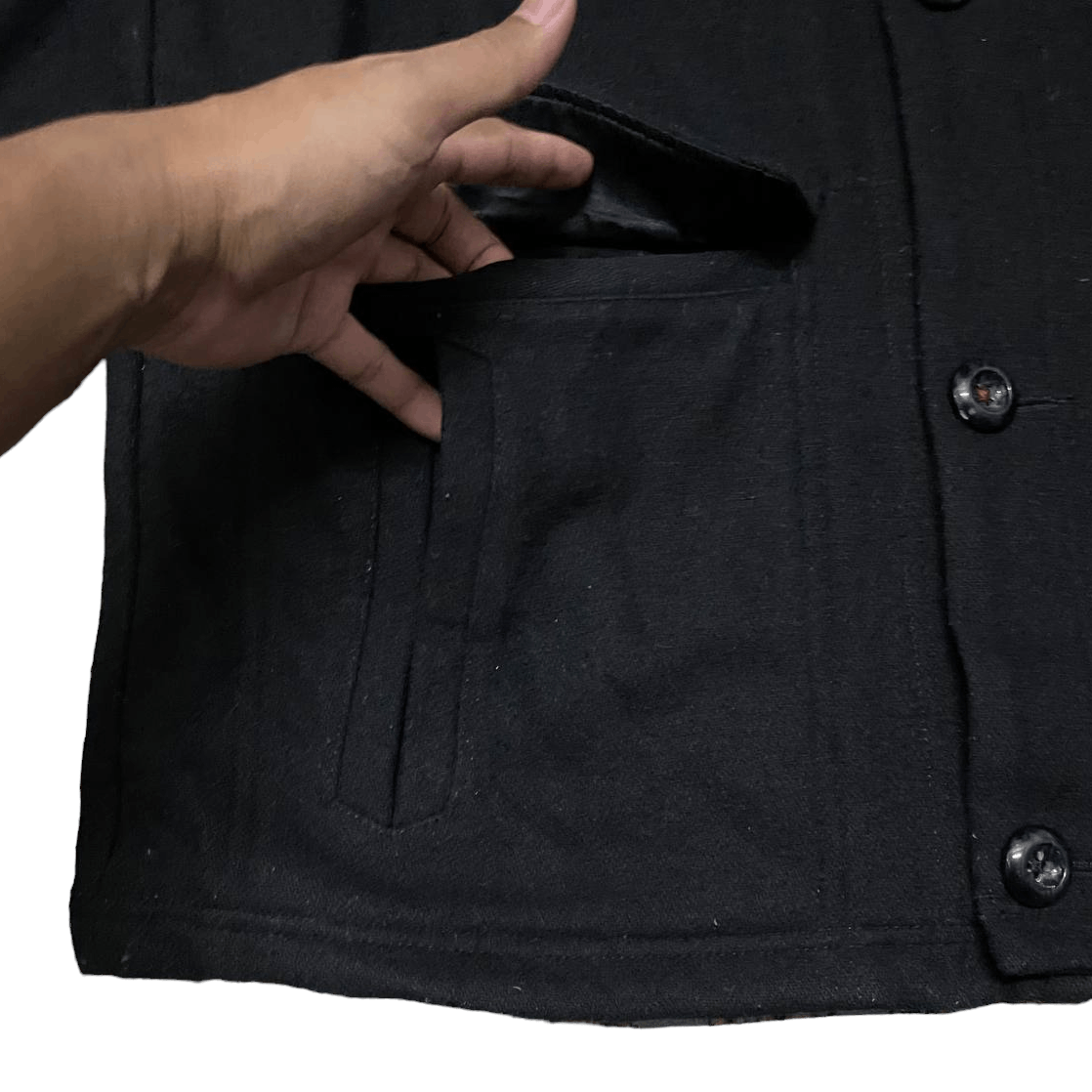 Japanese Brand Vintage Haughty Crew Jacket Multi Pocket Workers Size US L / EU 52-54 / 3 - 5 Thumbnail