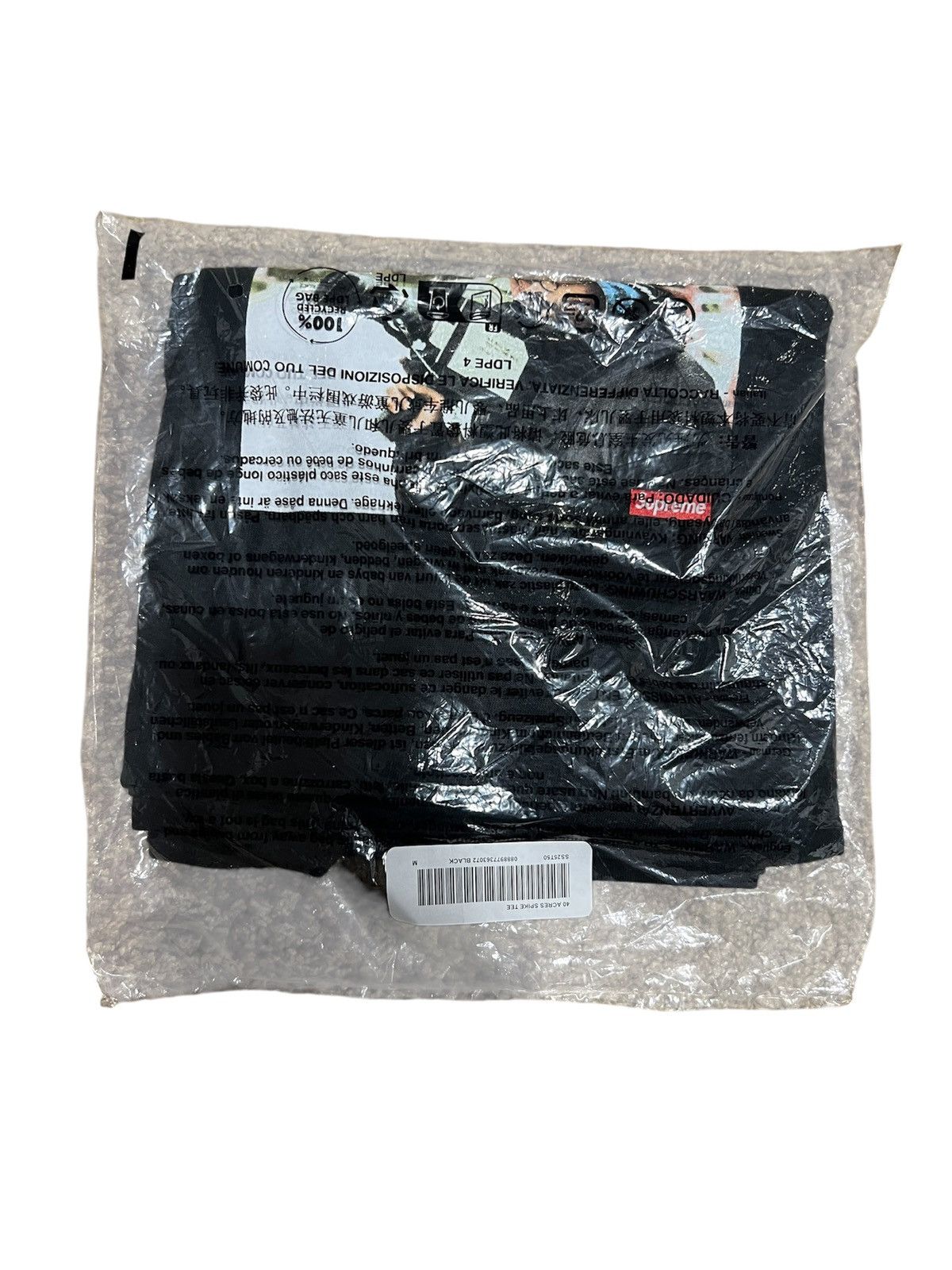 Supreme Supreme 40 Acres Spike Tee Black Size US M / EU 48-50 / 2 - 4 Thumbnail