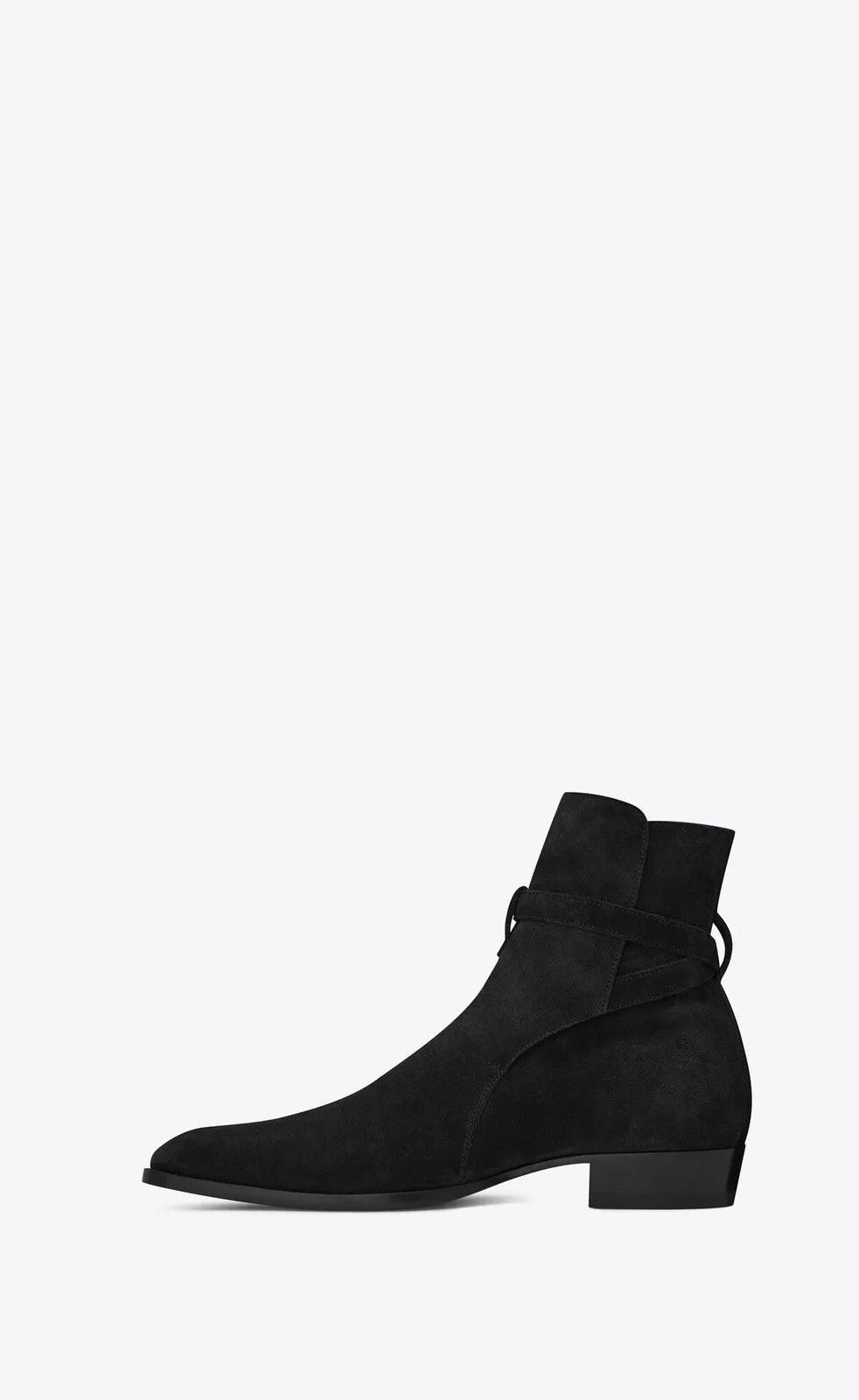 Saint Laurent Paris o1bcso1str0125 Boots in Black Size US 7 / EU 40 - 3 Thumbnail