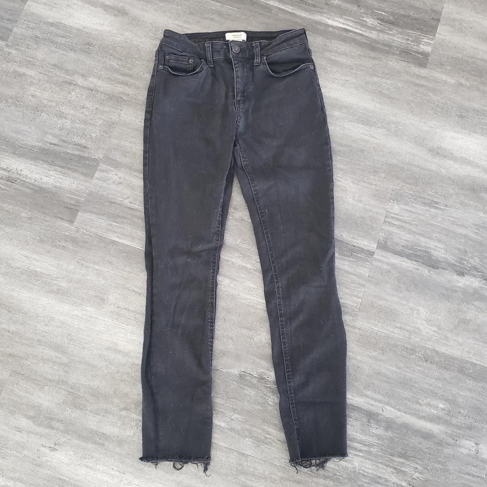 Forever 21 Black Denim F21 High Waisted Skinny Jean Size 27" / US 4 / IT 40 - 1 Thumbnail