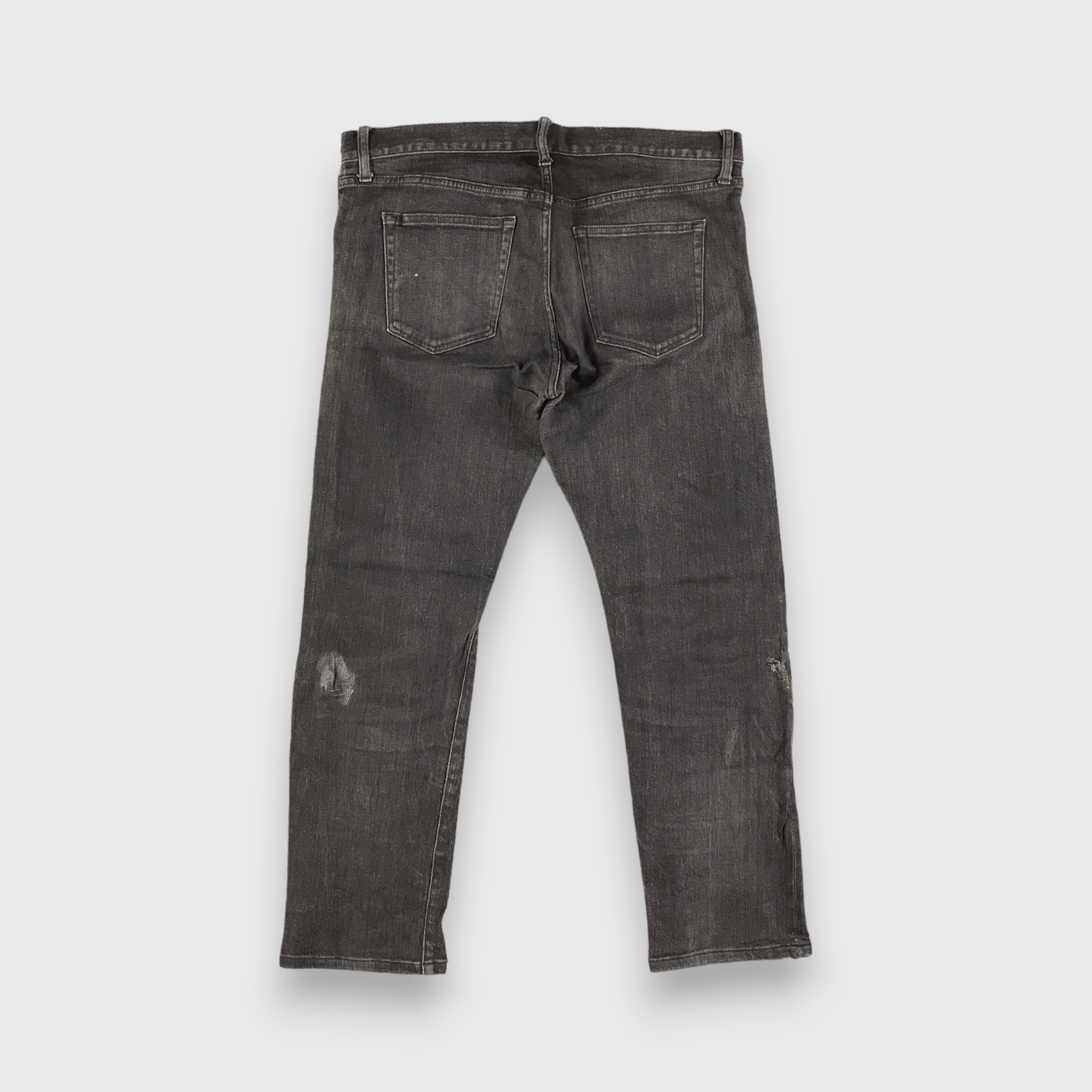Japanese Brand × Uniqlo × Vintage Uniqlo Redline Jeans Faded Black Denim -J2810 Size US 36 / EU 52 - 2 Thumbnail